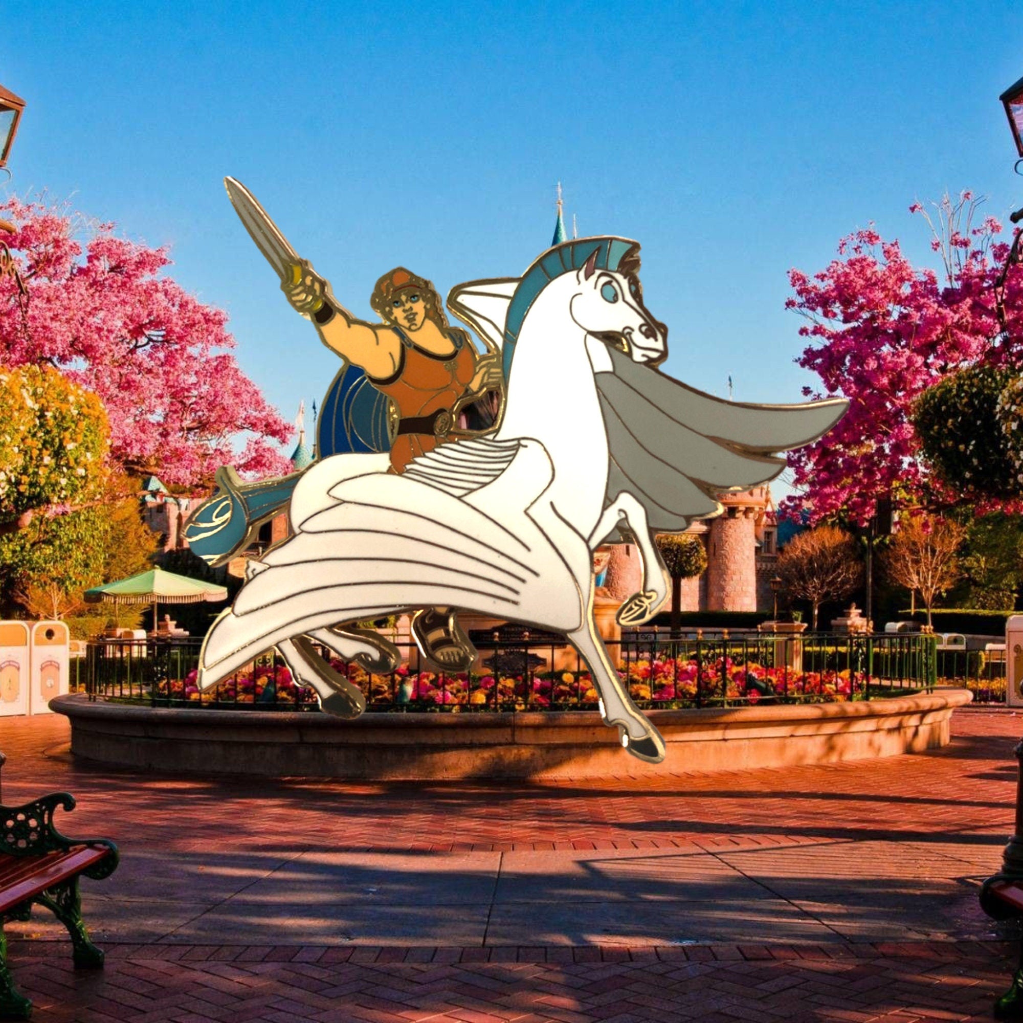 Pin's – Hercule et Pégase du film Hercule – Disney Fantasy