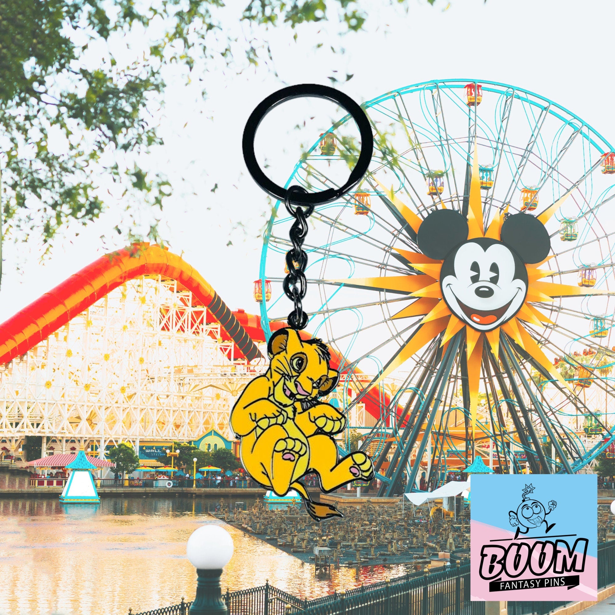 Porte-clés – Simba du Roi Lion – Disney Fantasy