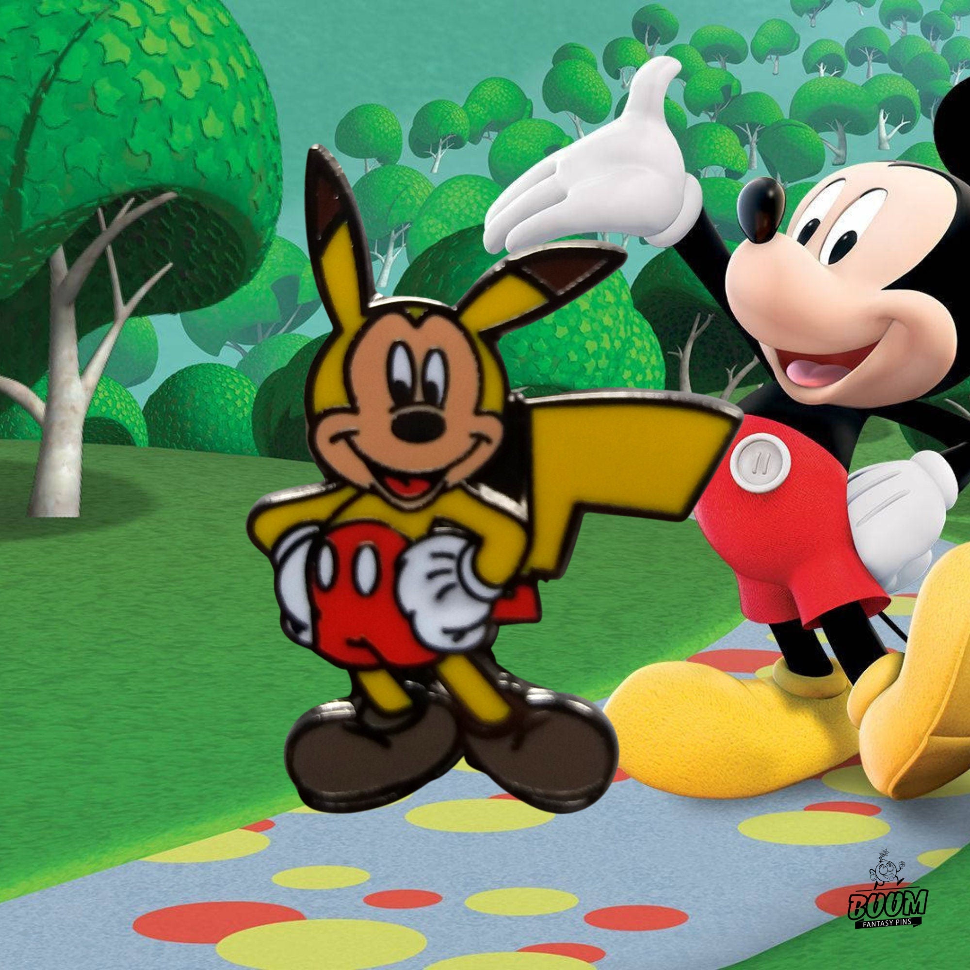 Pin – Mickey Mouse as Pikachu from Mickey Mouse – Disney Fantasy