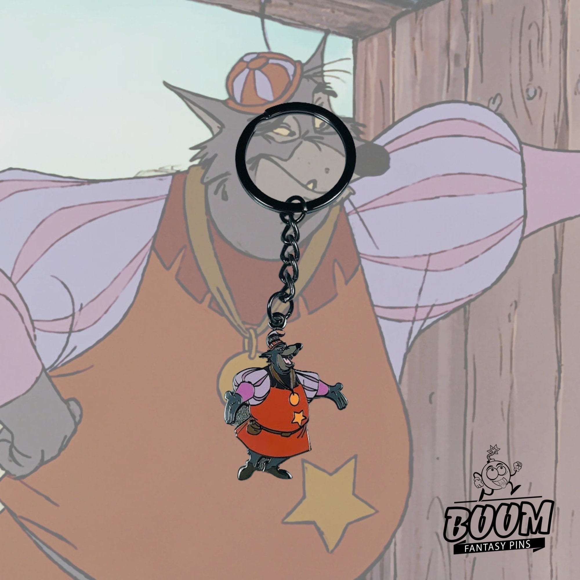 Llavero – Sheriff de Nottingham de Robin Hood – Disney Fantasy