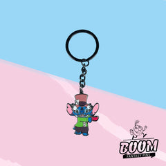 Llavero – Experimento 626 Stitch como el Sombrerero Loco de Lilo &amp; Stitch – Disney Fantasy