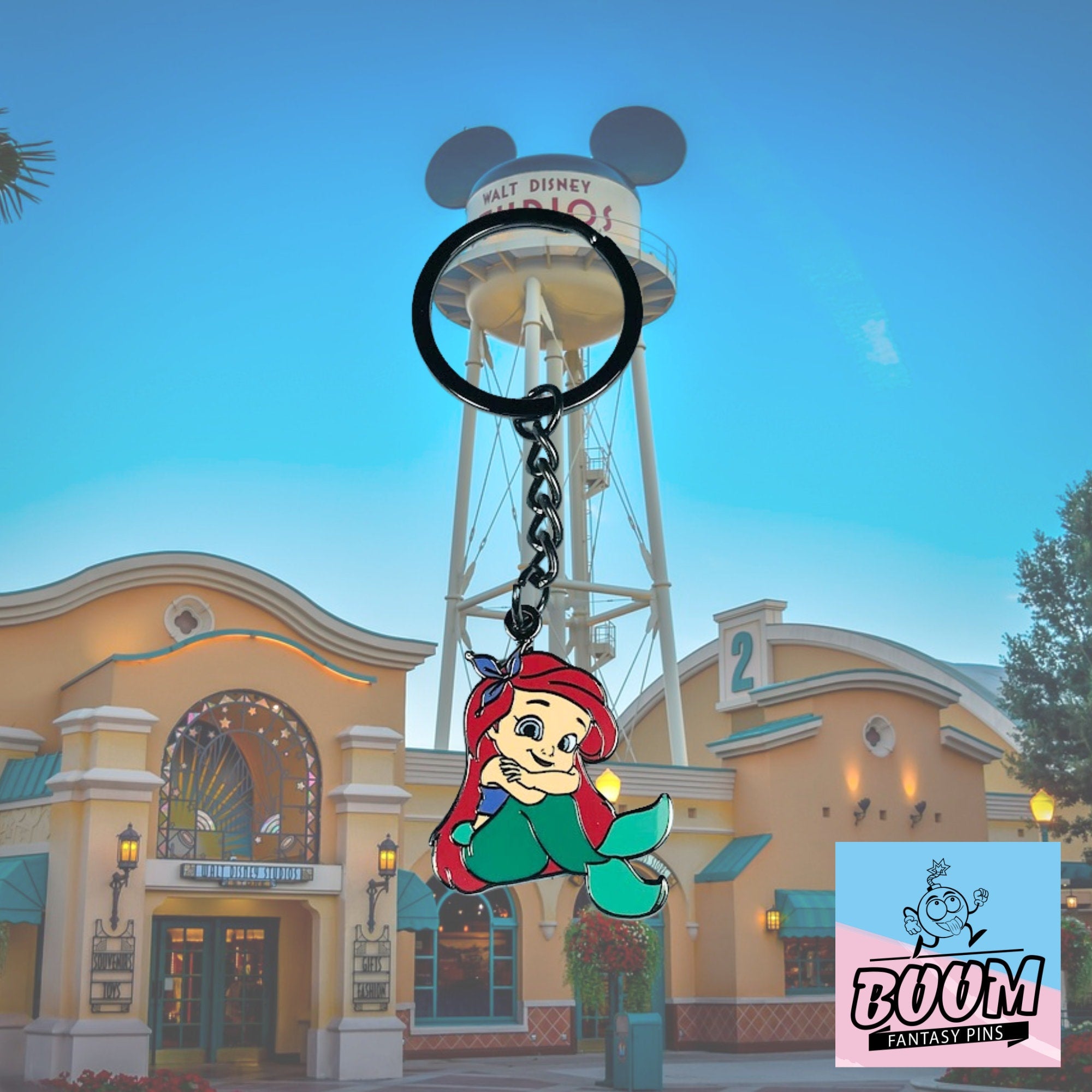 Llavero – Bebé Ariel de La Sirenita – Disney Fantasy