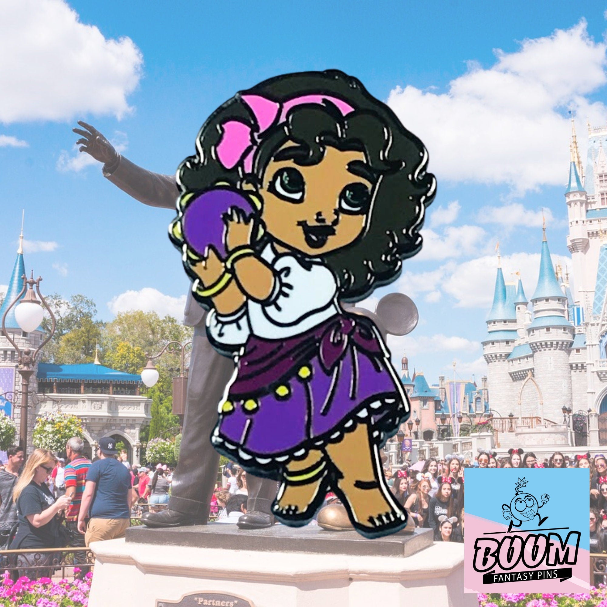 Pin – Esmeralda de El Jorobado de Notre Dame – Disney Fantasy