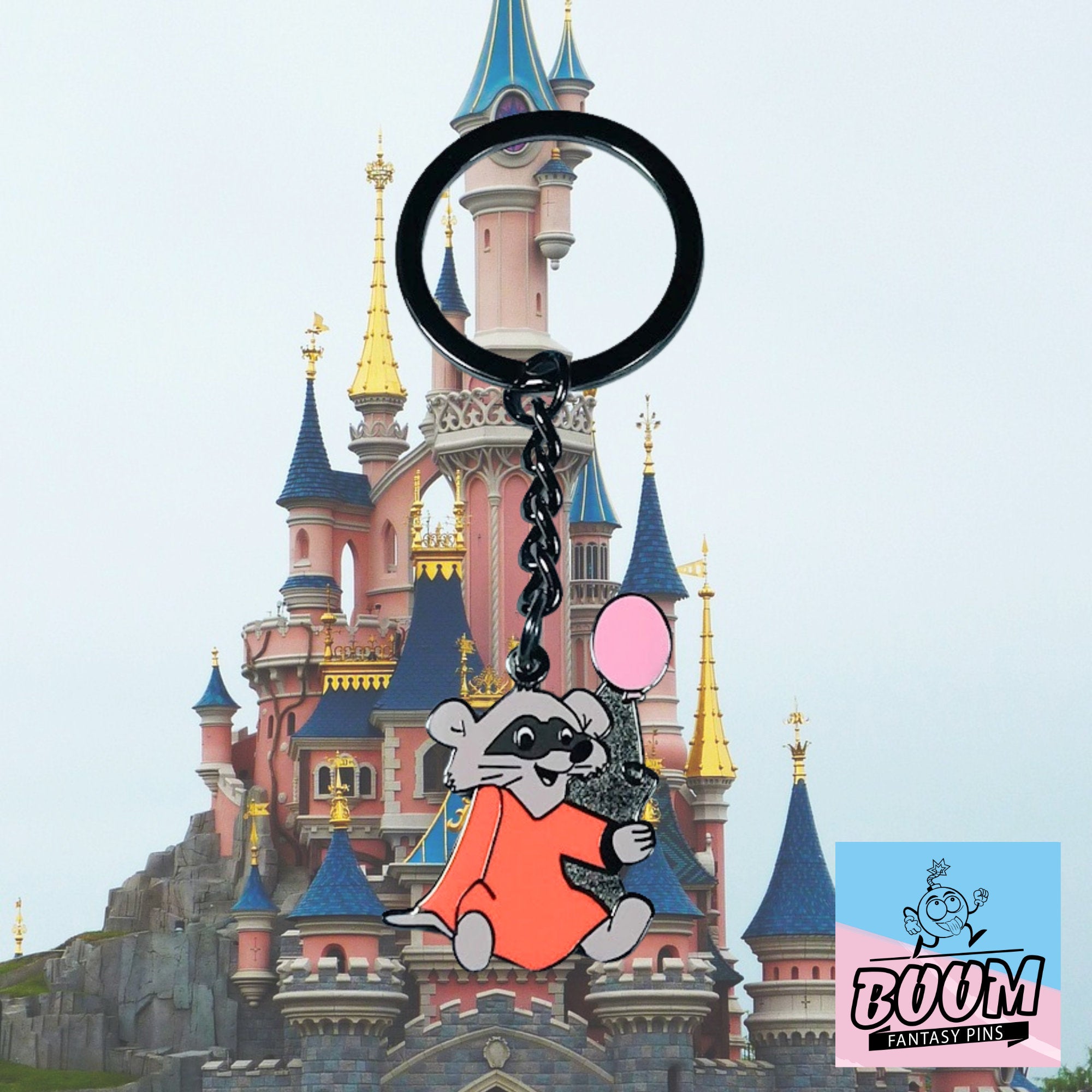 Llavero – Mapache Robin Hood de Robin Hood – Disney Fantasy