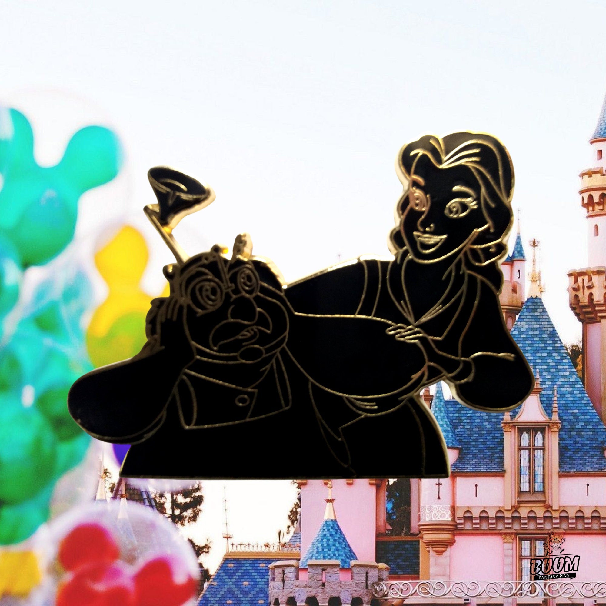 Pin – Bella y Mauricio de La Bella y la Bestia – Disney Fantasy