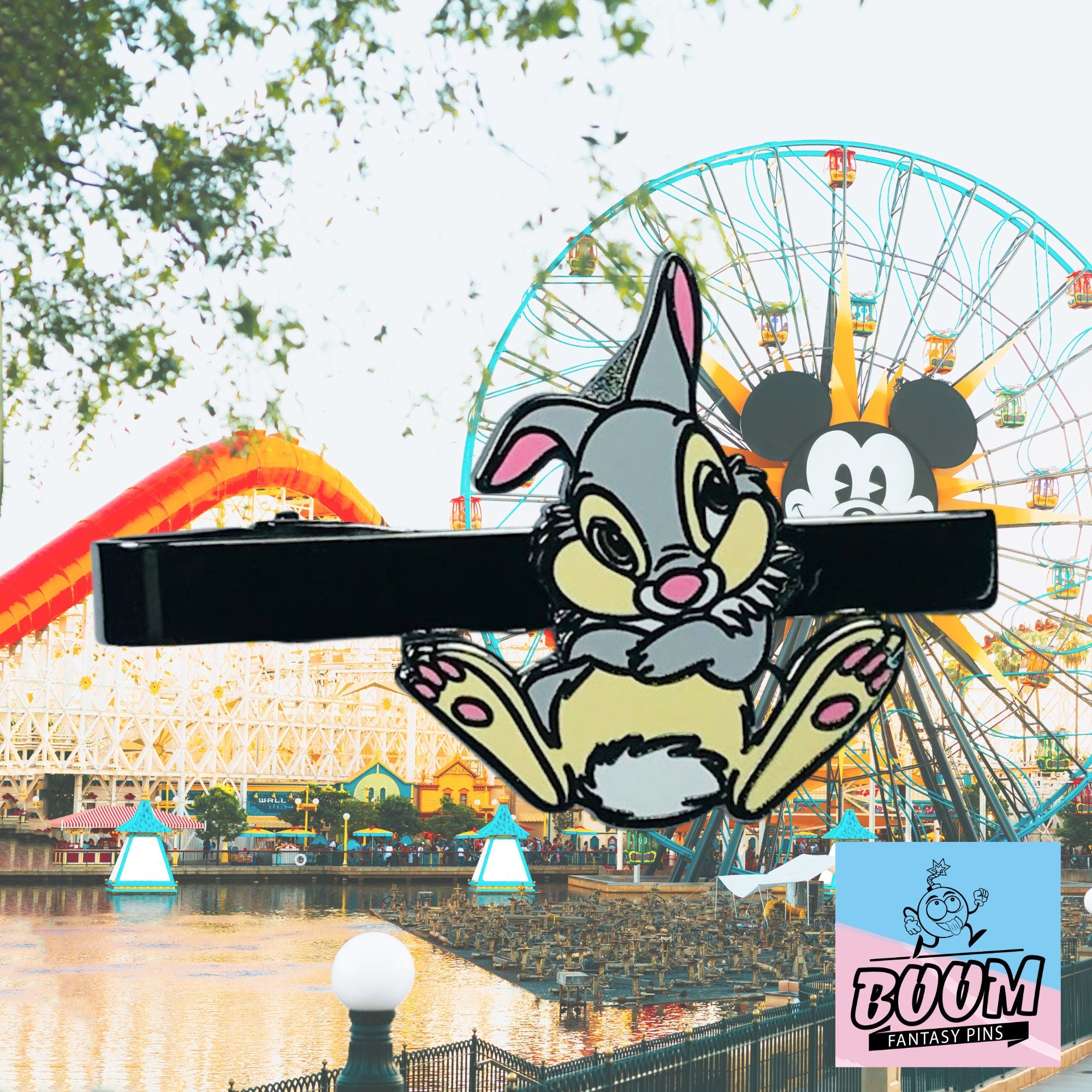 Pinza de corbata – Tambor de Bambi – Disney Fantasy