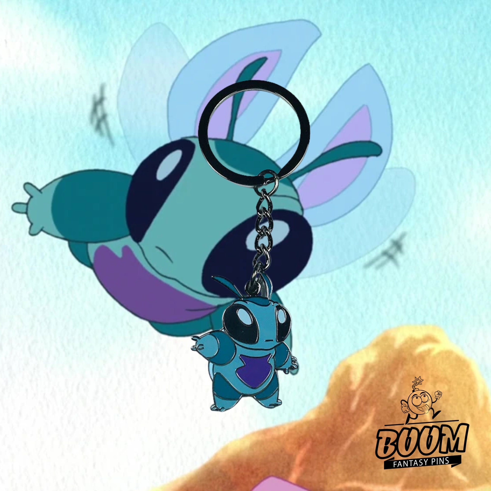 Llavero – Experimento 303 Amnesio de Lilo y Stitch – Disney Fantasy