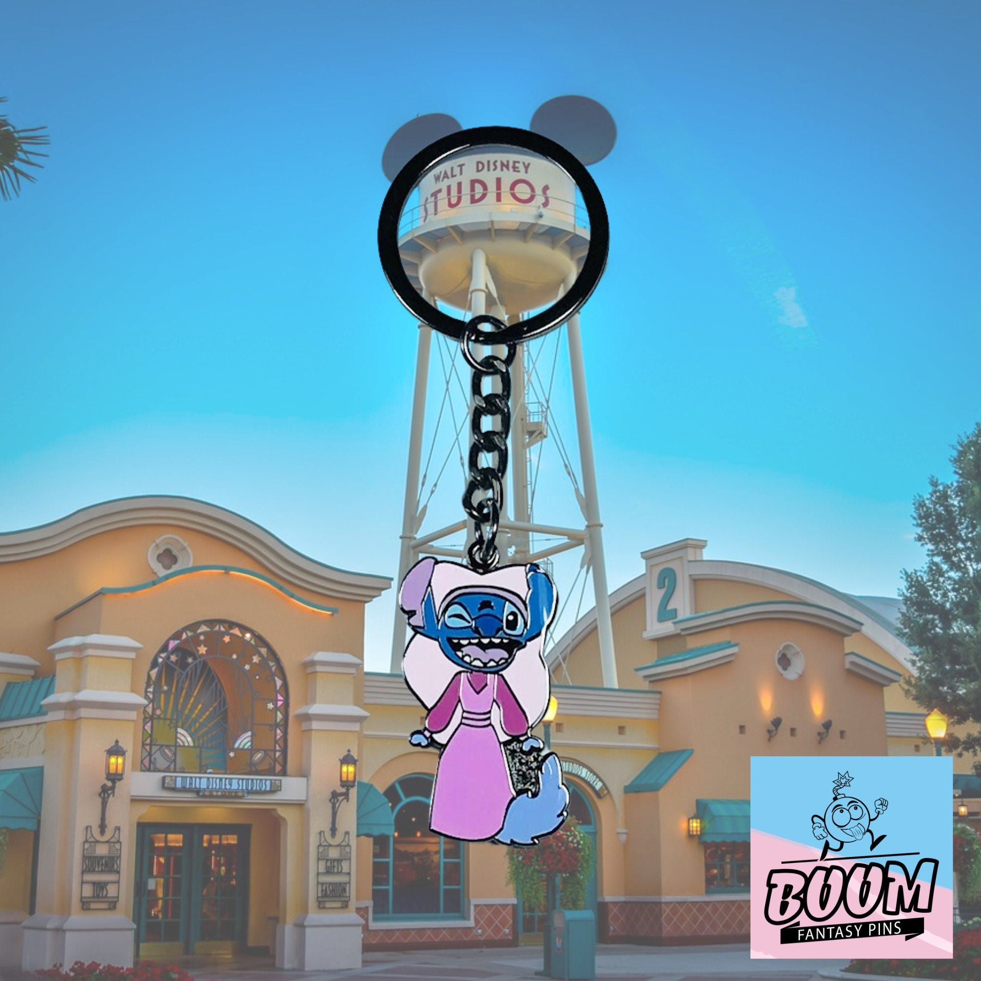 Llavero – Experimento 626 como Lady Marian de Lilo y Stitch – Disney Fantasy