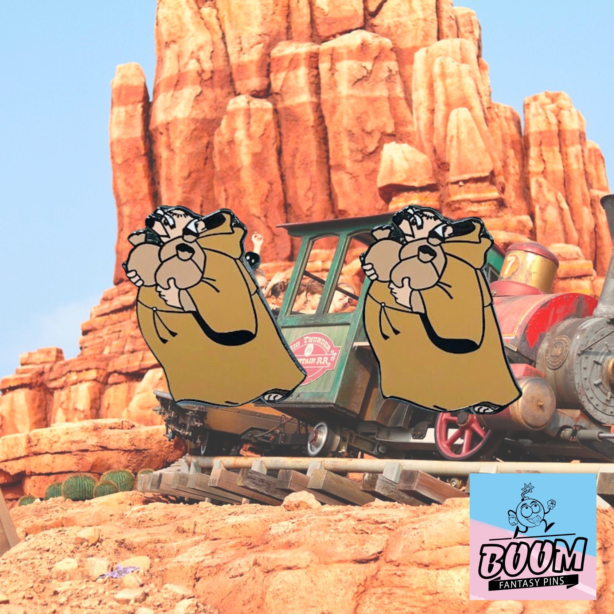 Cufflinks – Friar Tuck from Robin Hood – Disney Fantasy