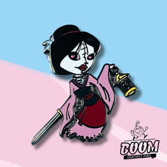 Pin – Fa Mulan como Zombie de Mulan – Disney Fantasy