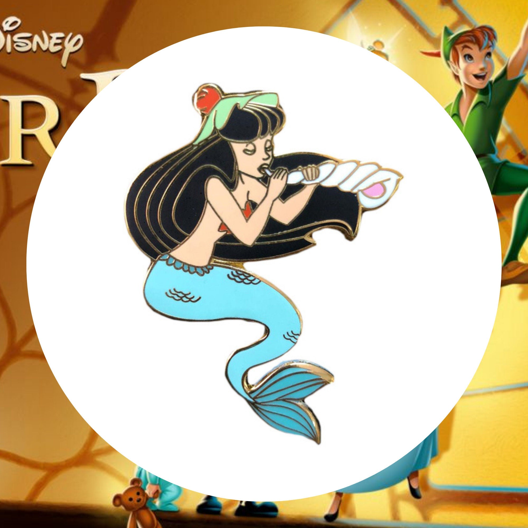 Pin's – Sirène de Peter Pan – Disney Fantasy