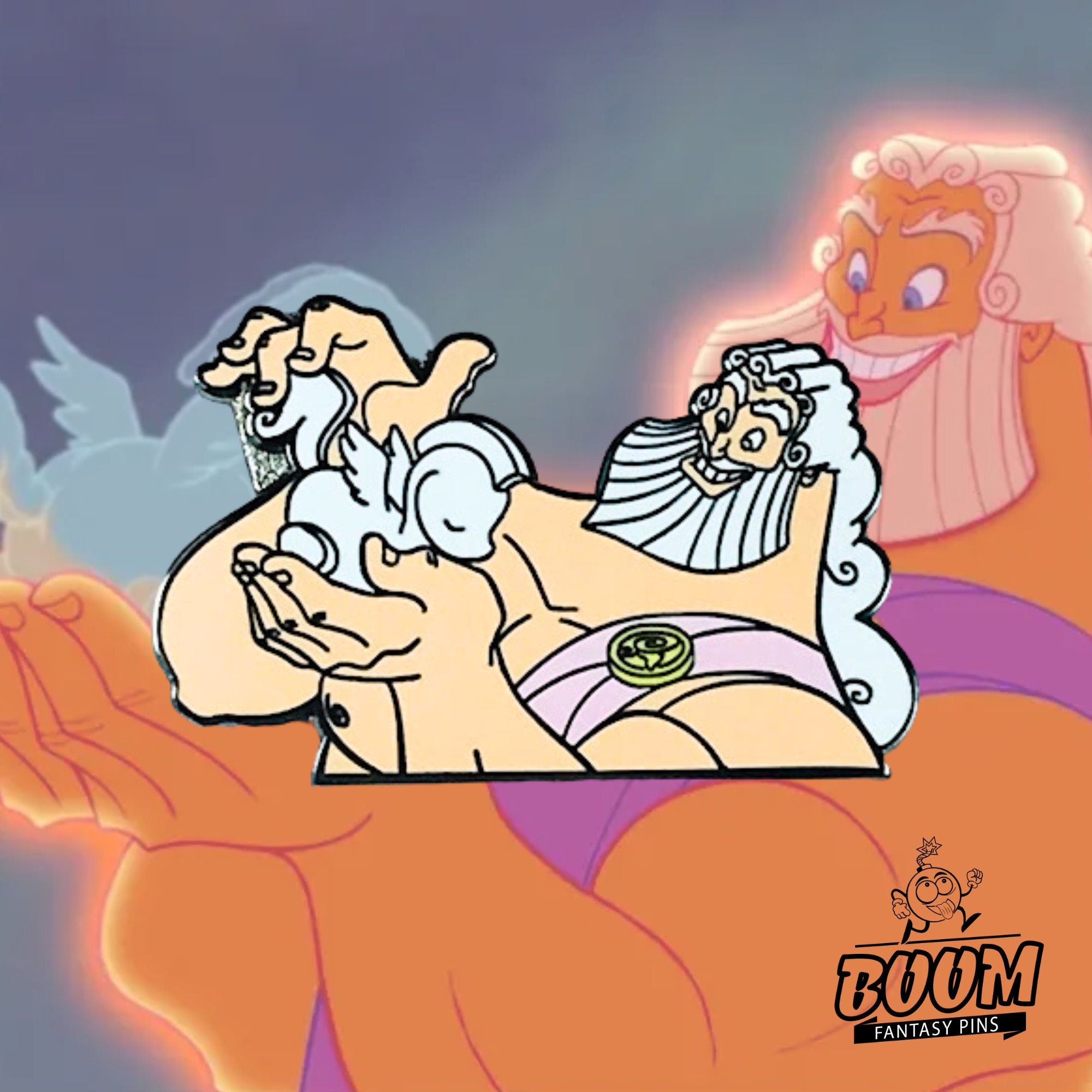 Pin – Hércules, Zeus y Pegaso de Hércules – Disney Fantasy