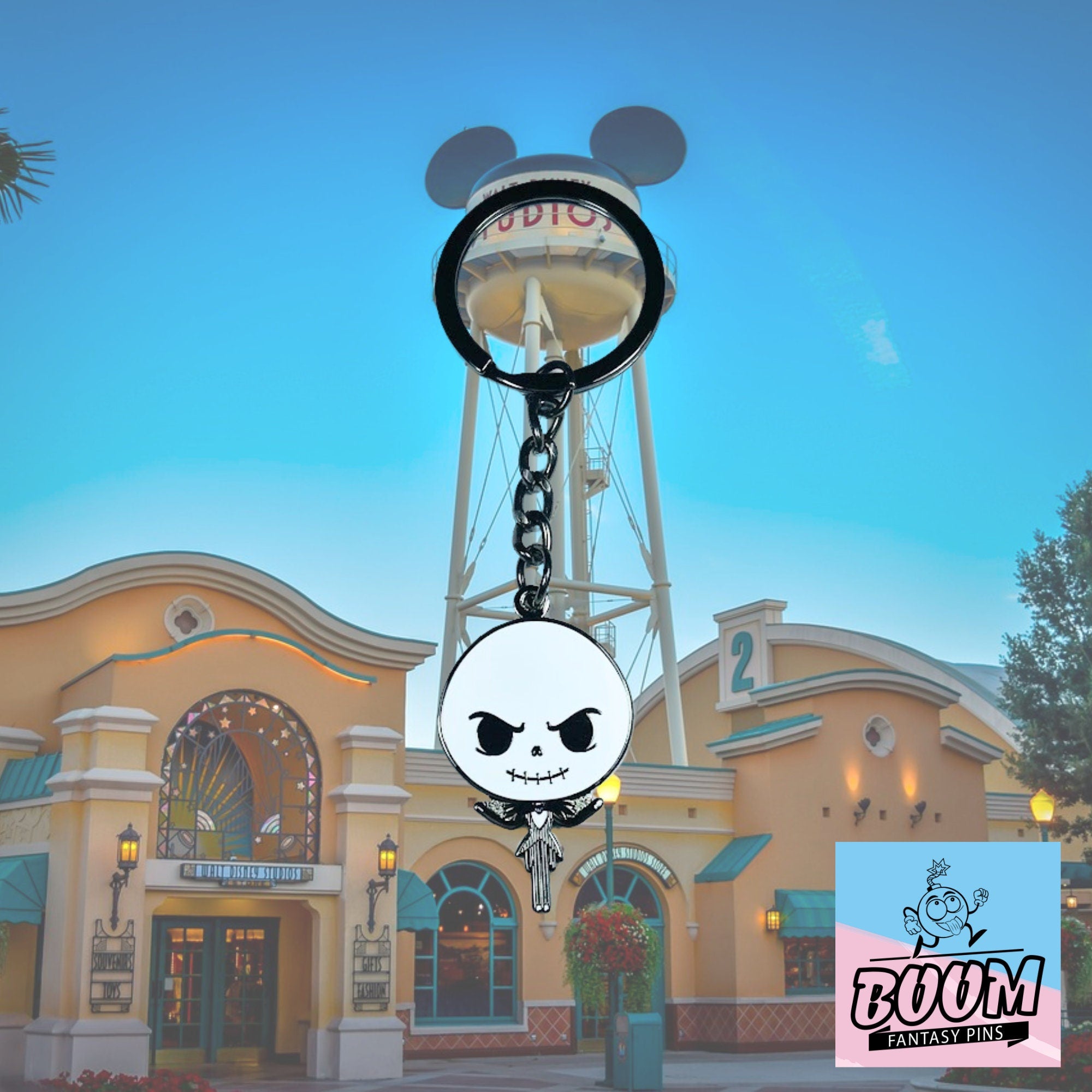 Keychain – Jack Skellington from The Nightmare Before Christmas – Disney Fantasy