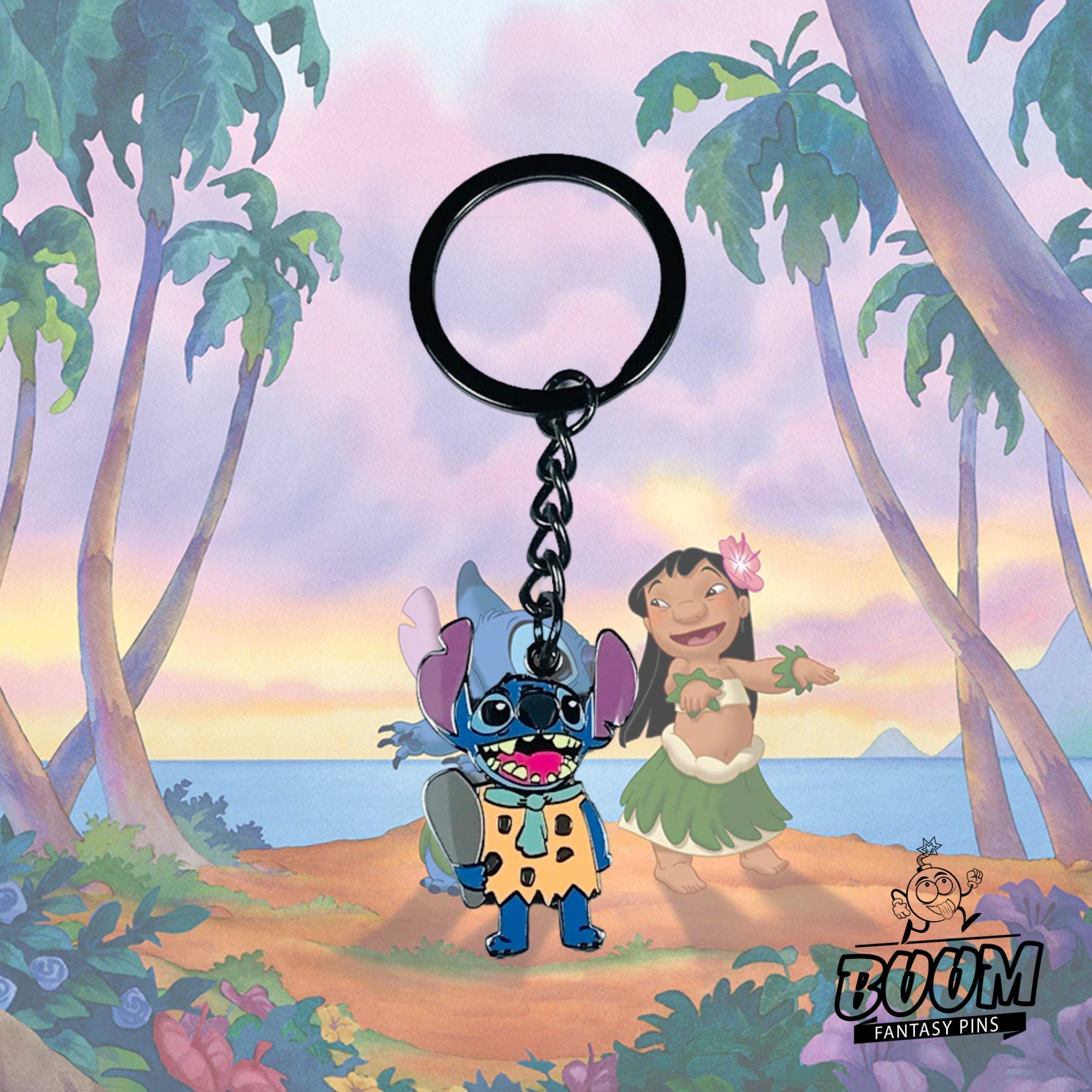 Llavero – Experimento 626 Stitch como Pedro de Lilo &amp; Stitch – Disney Fantasy