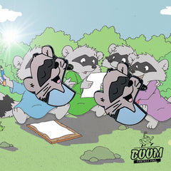 Cufflinks – Blue Raccoon from Robin Hood – Disney Fantasy