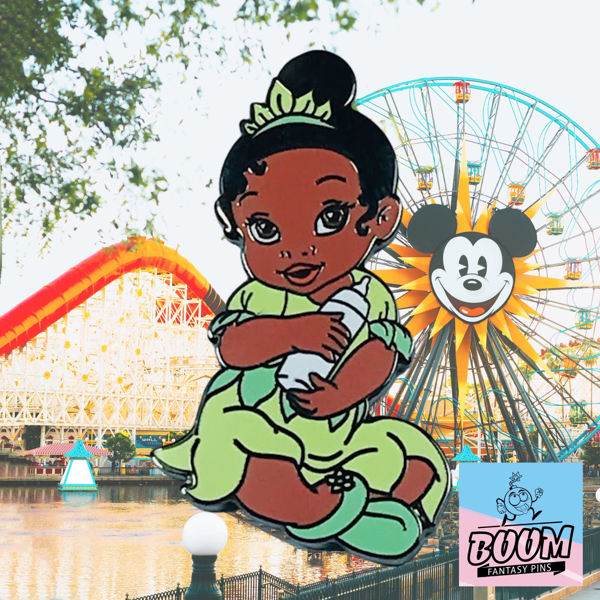 Pin – Tiana y el Sapo de La Princesa y el Sapo – Disney Fantasy
