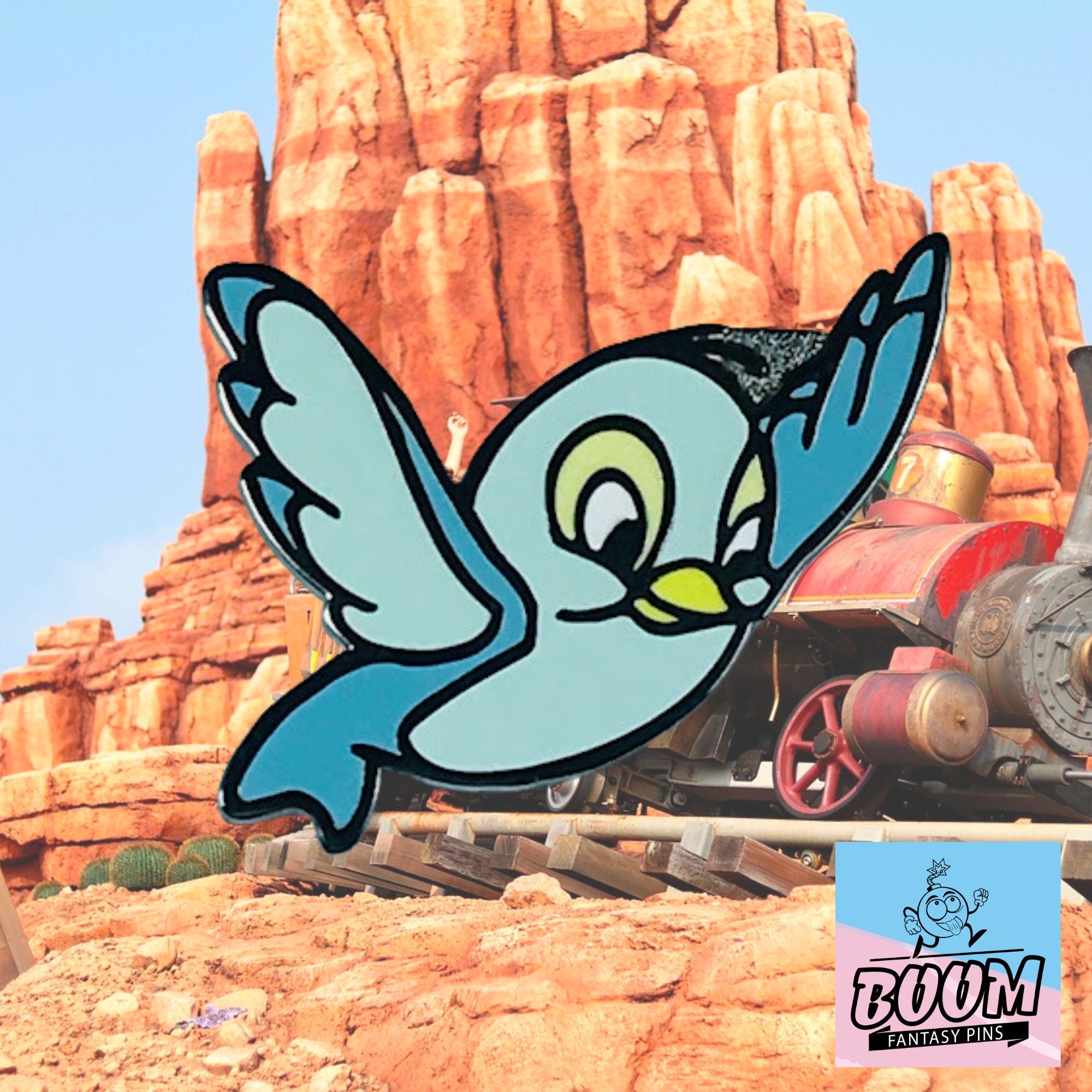 Pin – Bambi and Bluebird from Bambi – Disney Fantasy