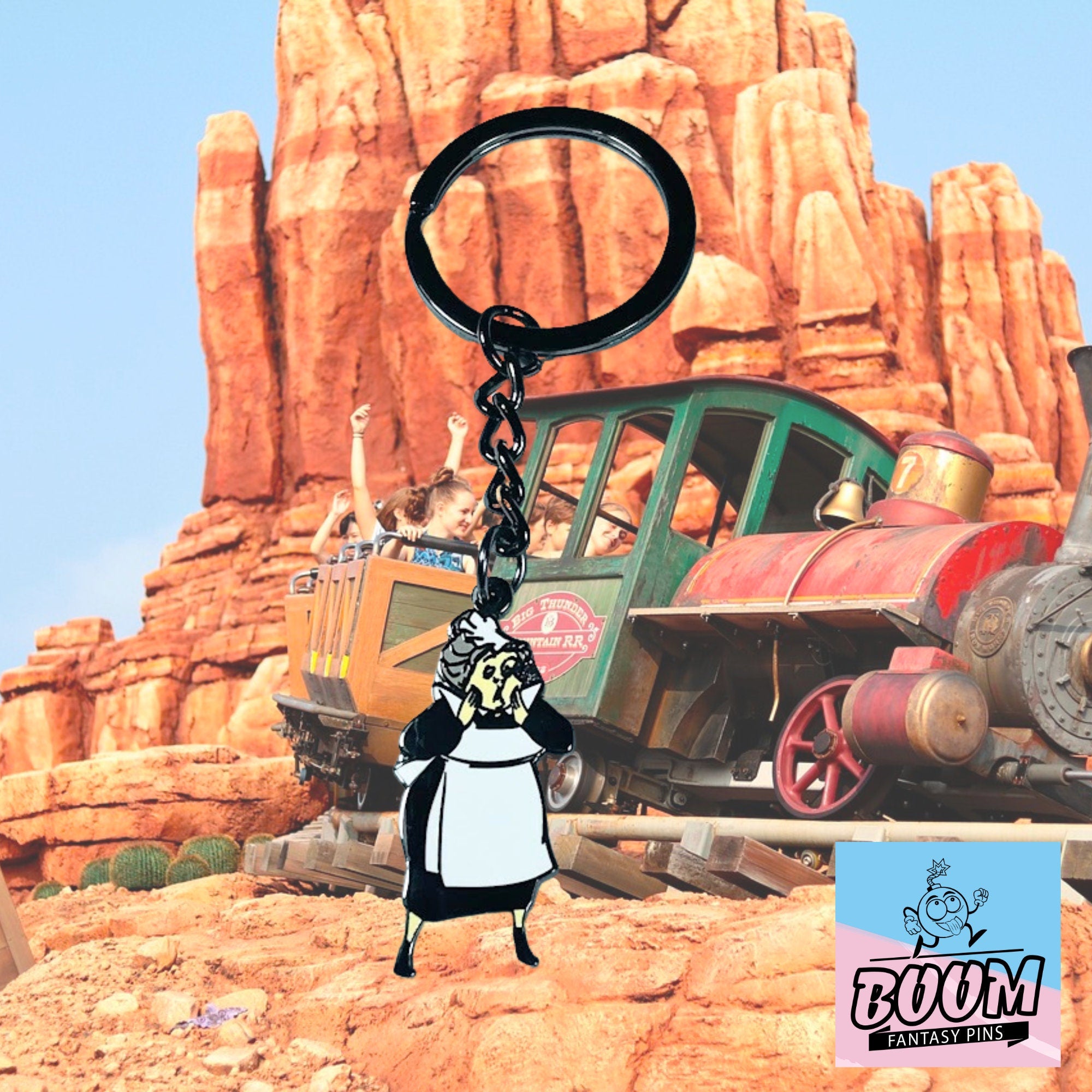 Porte-clés – Nounou des 101 Dalmatiens – Disney Fantasy