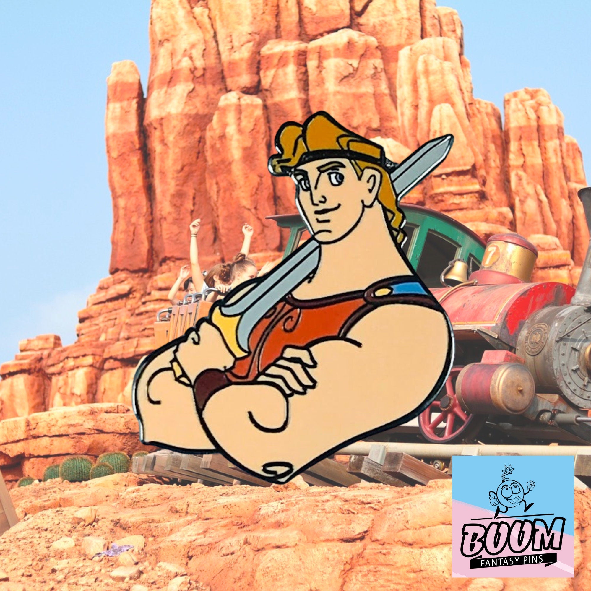 Pin's – Hercule du film Hercule – Disney Fantasy