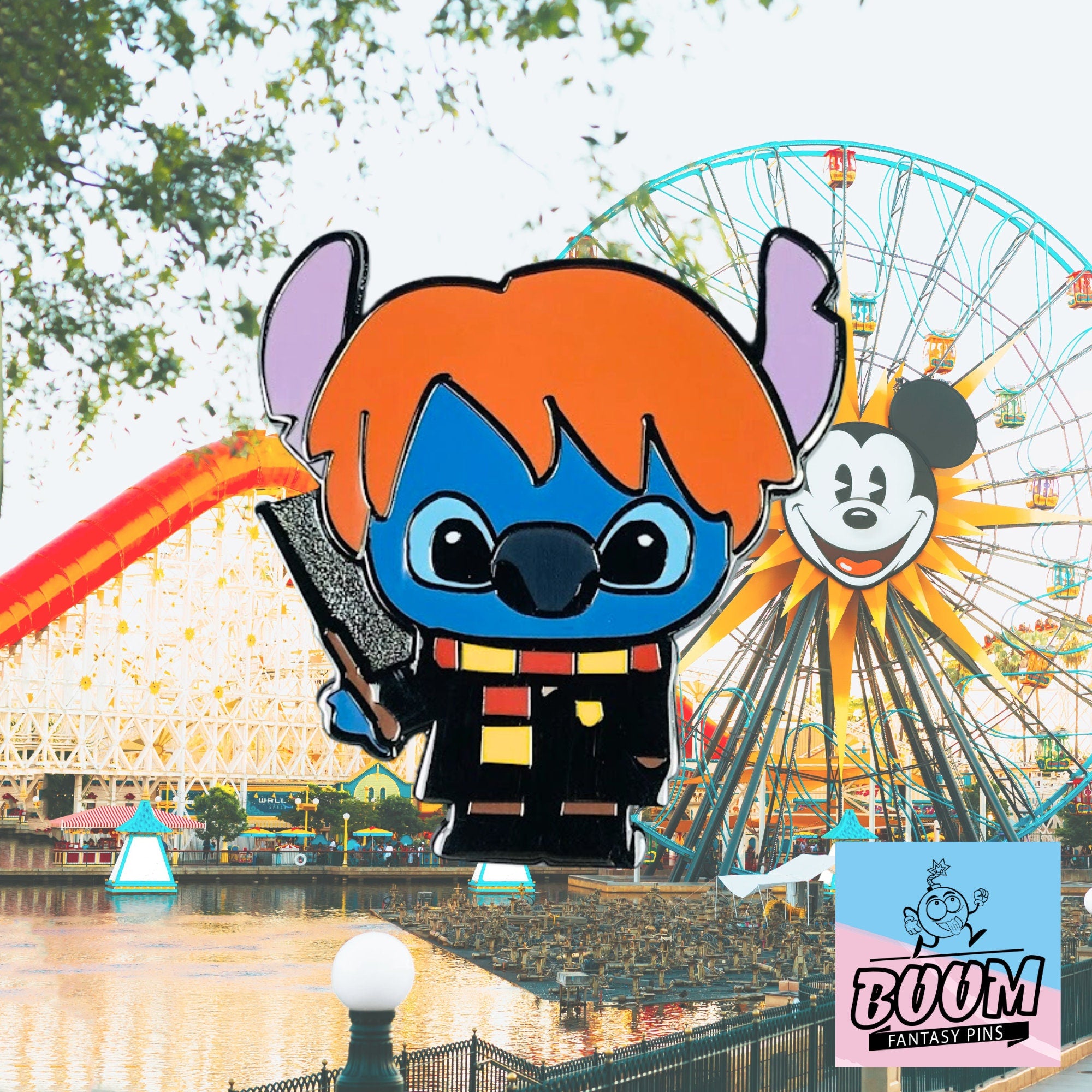 Épingle – Stitch en Ron Weasley de Lilo &amp; Stitch – Disney Fantasy