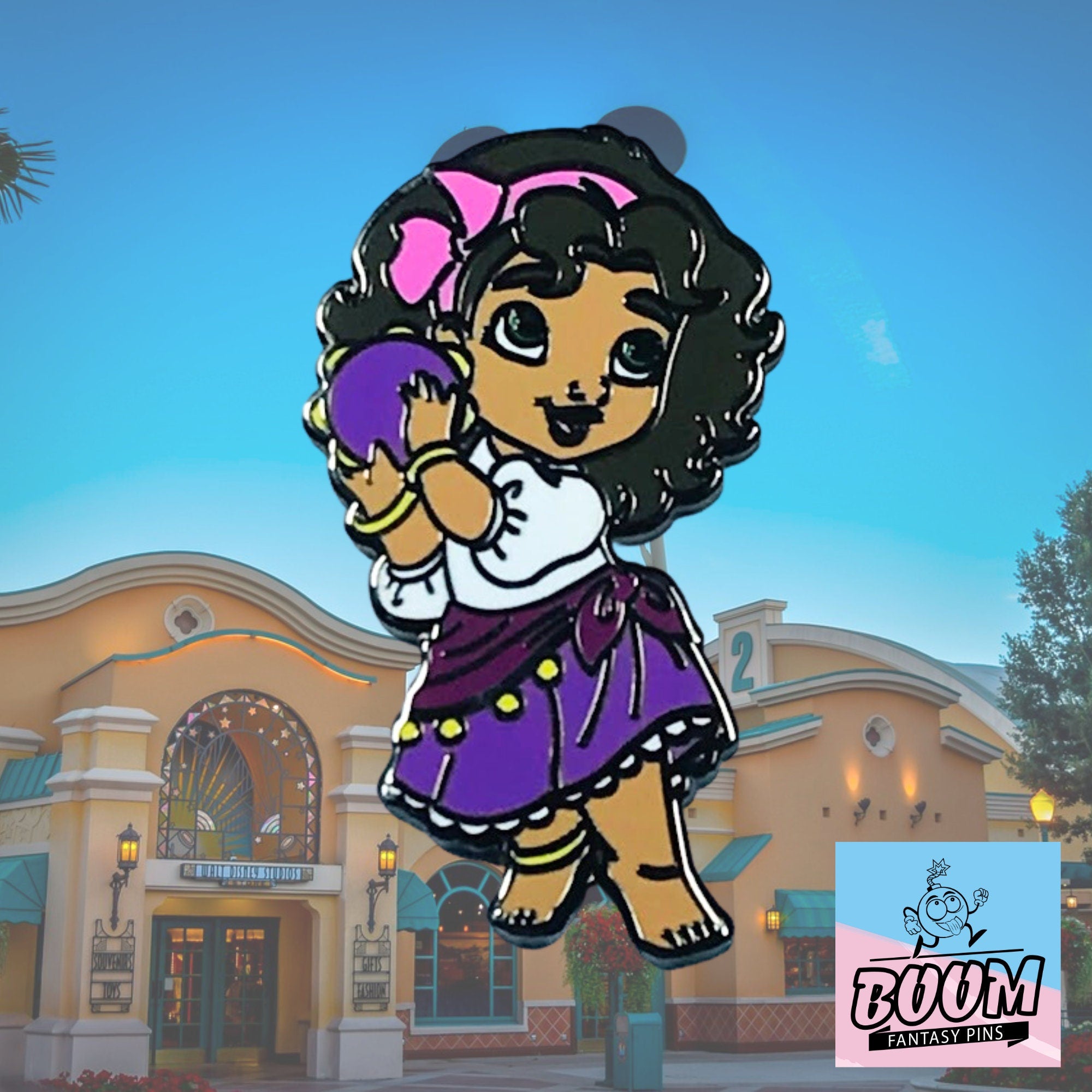 Pin – Esmeralda de El Jorobado de Notre Dame – Disney Fantasy