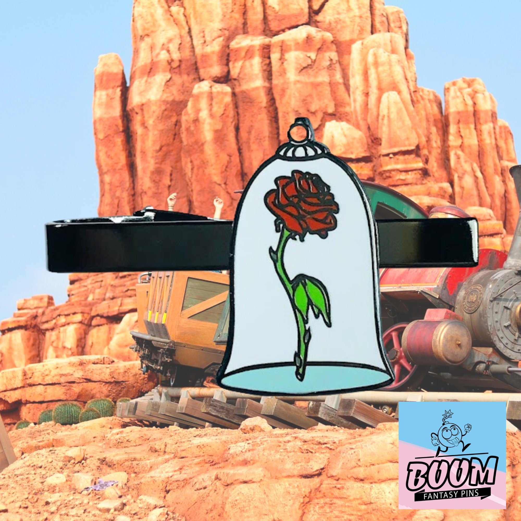 Pinza de corbata – Bella de La Bella y la Bestia – Disney Fantasy