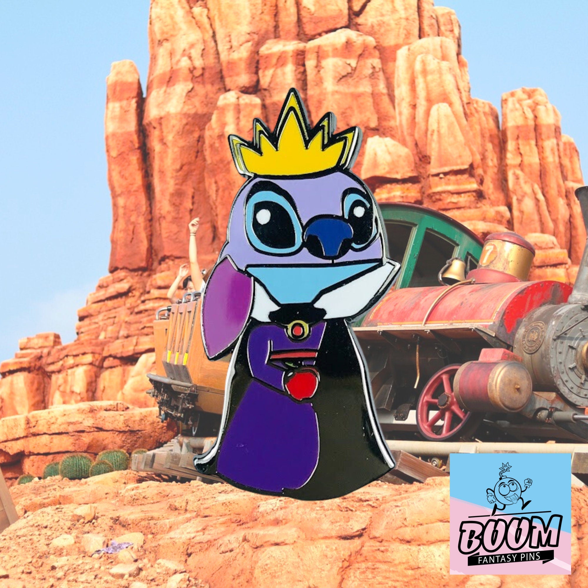 Pin – Stitch como la Reina Malvada de Lilo y Stitch – Disney Fantasy