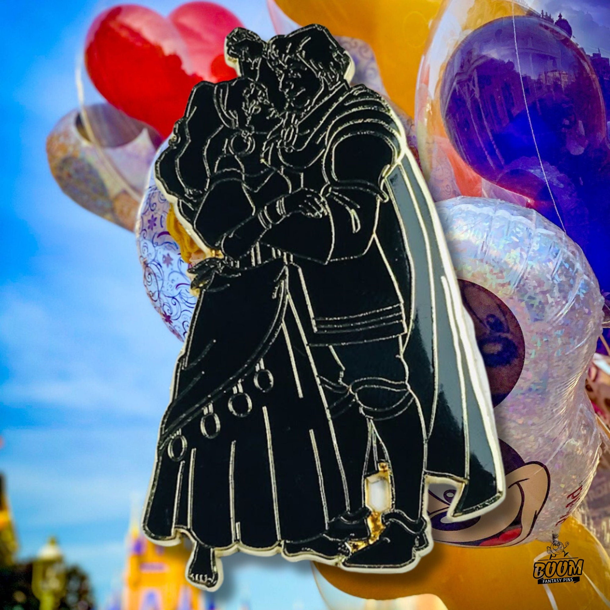 Pin's – Esmeralda et le capitaine Phoebus du Bossu de Notre-Dame – Disney Fantasy