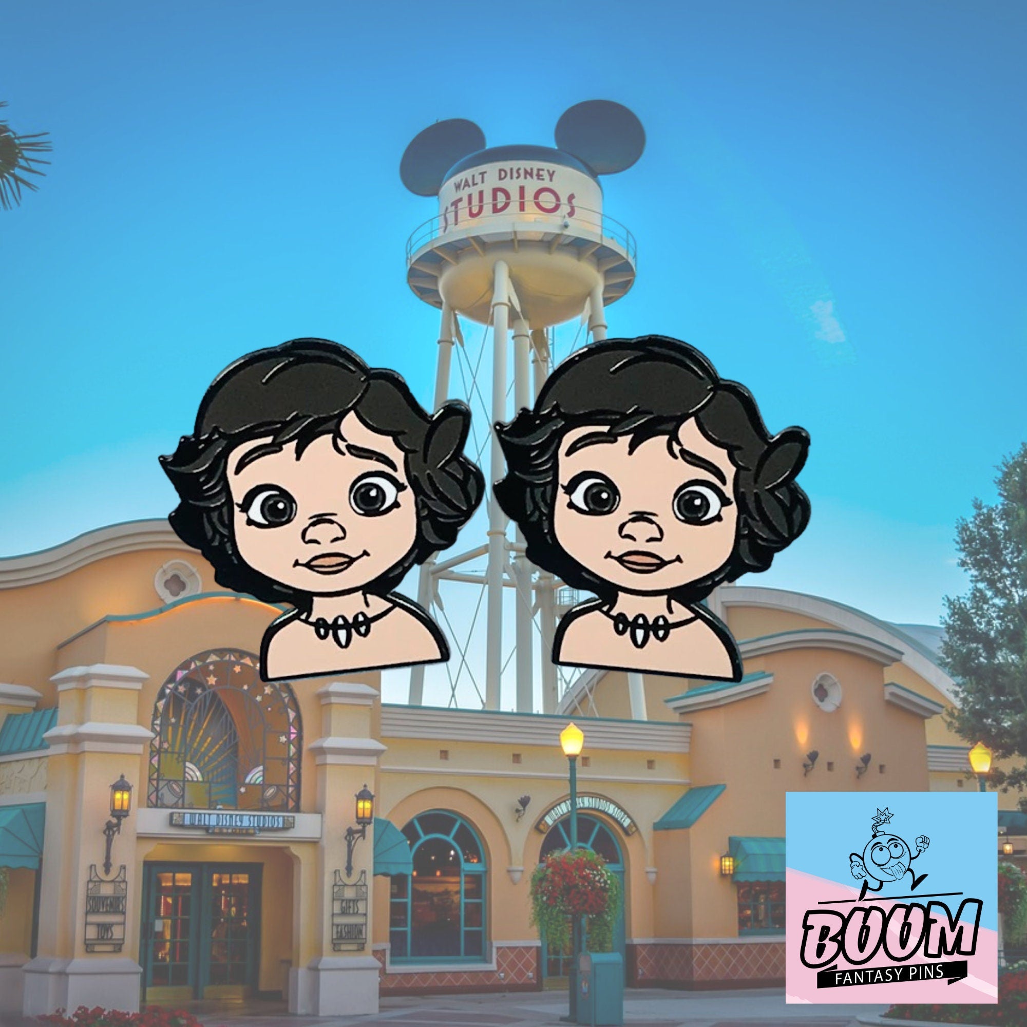 Cufflinks – Baby Moana from Moana – Disney Fantasy