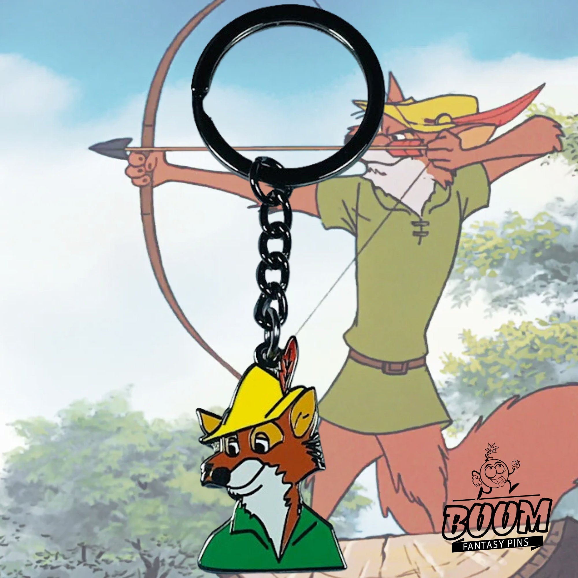 Llavero – Monsieur Hood de Robin Hood – Disney Fantasy