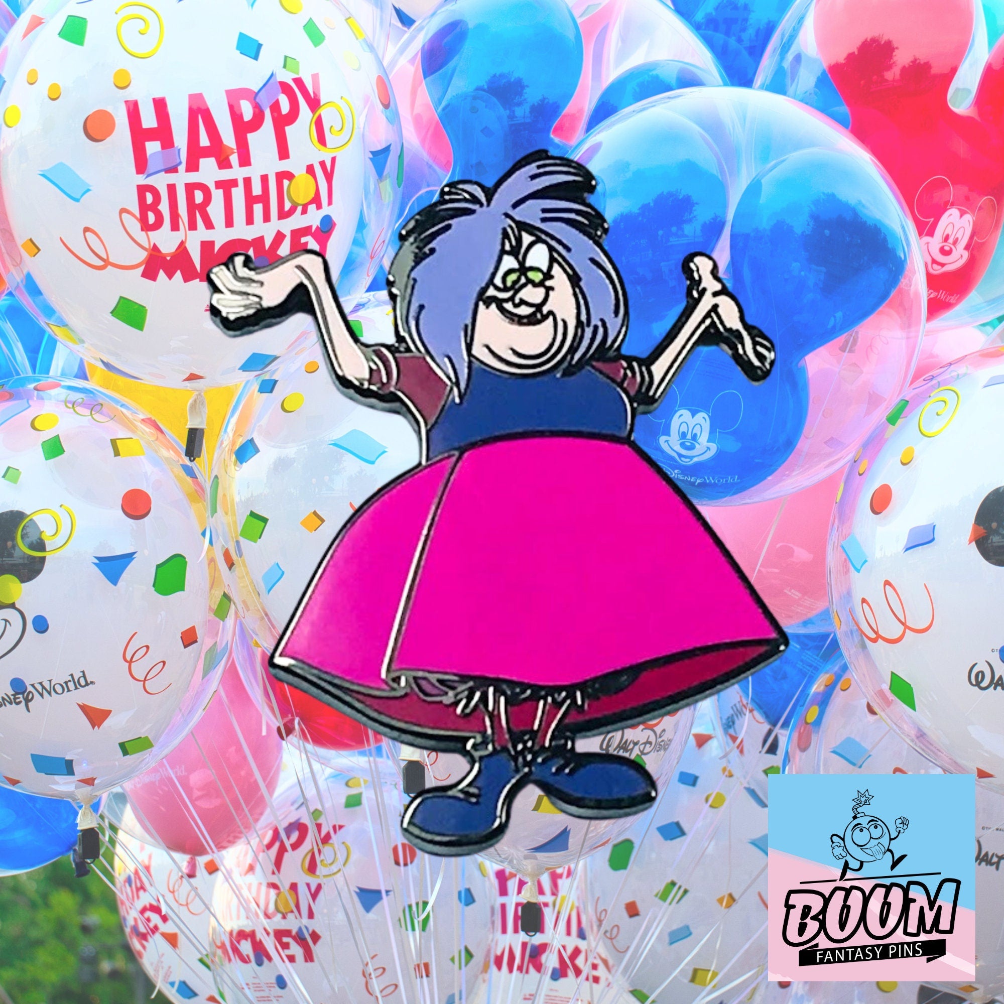 Épingle – Madame Mim du film Merlin l'Enchanteur – Disney Fantasy