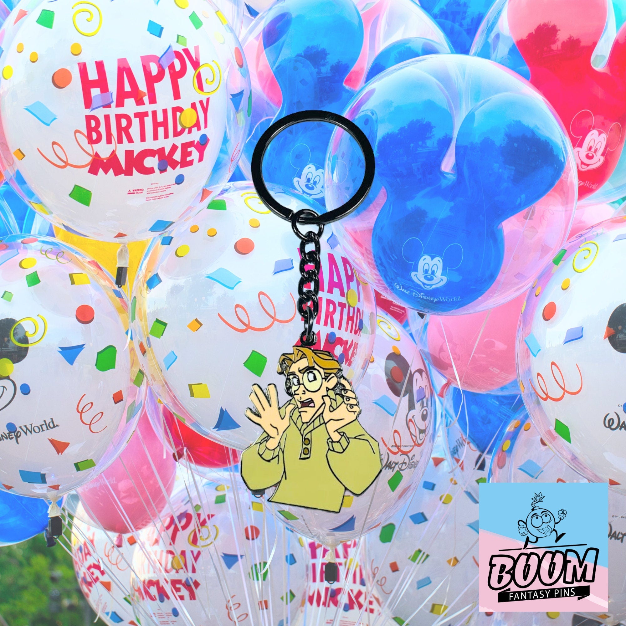 Porte-clés – Milo Thatch d'Atlantide, l'empire perdu – Disney Fantasy