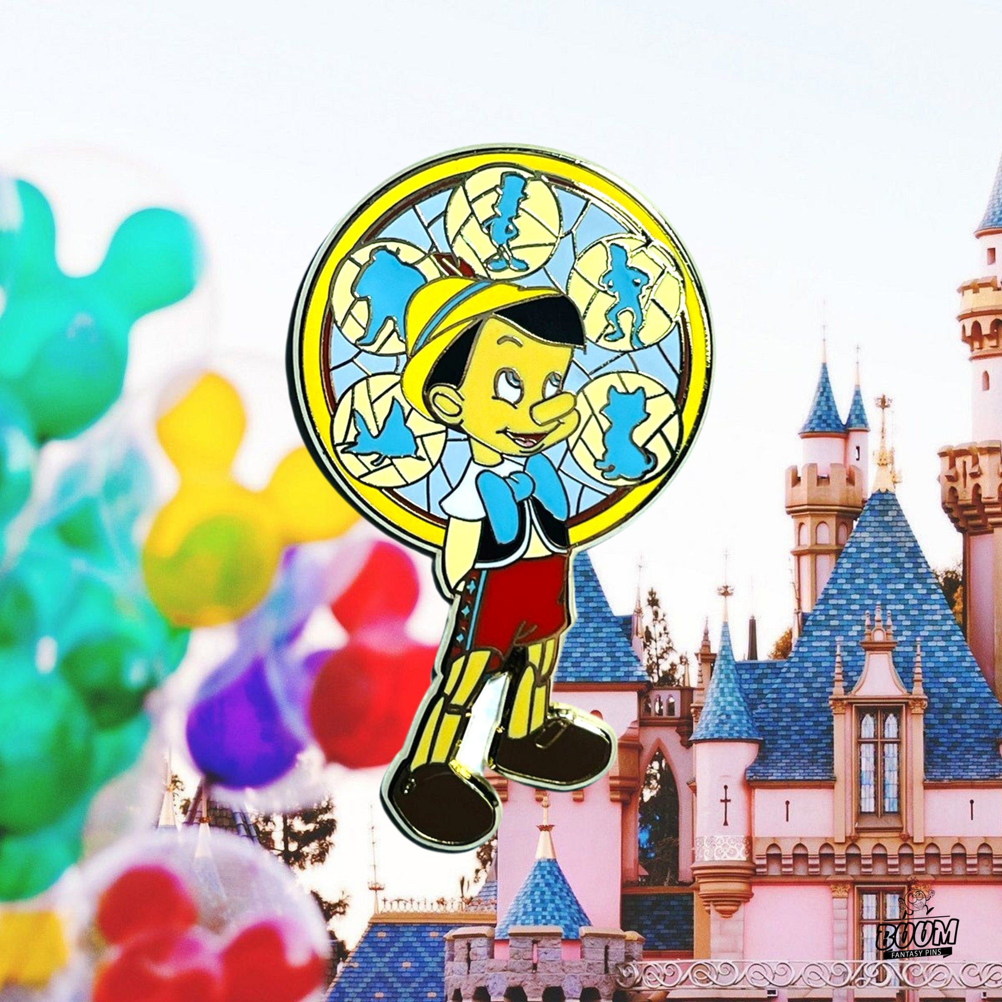 Pin's – Pinocchio du film Pinocchio de Disney Fantasy