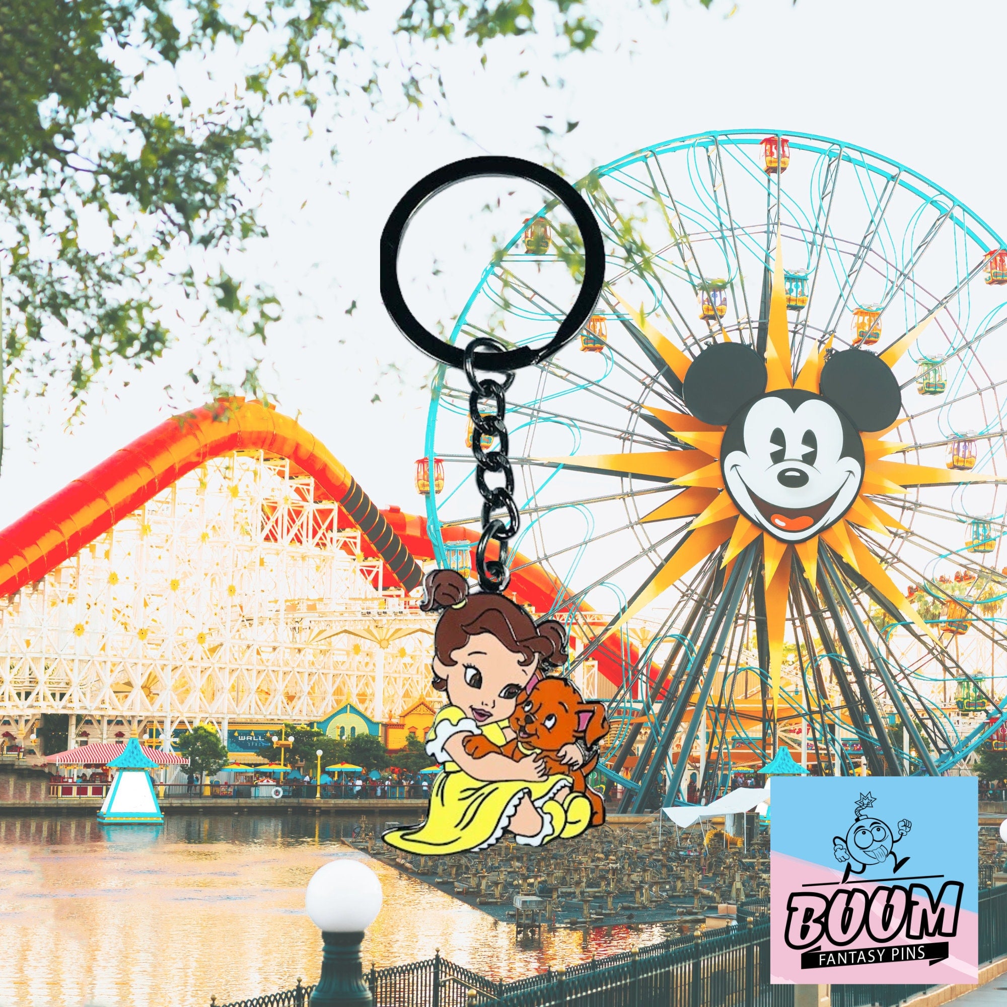 Llavero – Bella de La Bella y la Bestia – Disney Fantasy