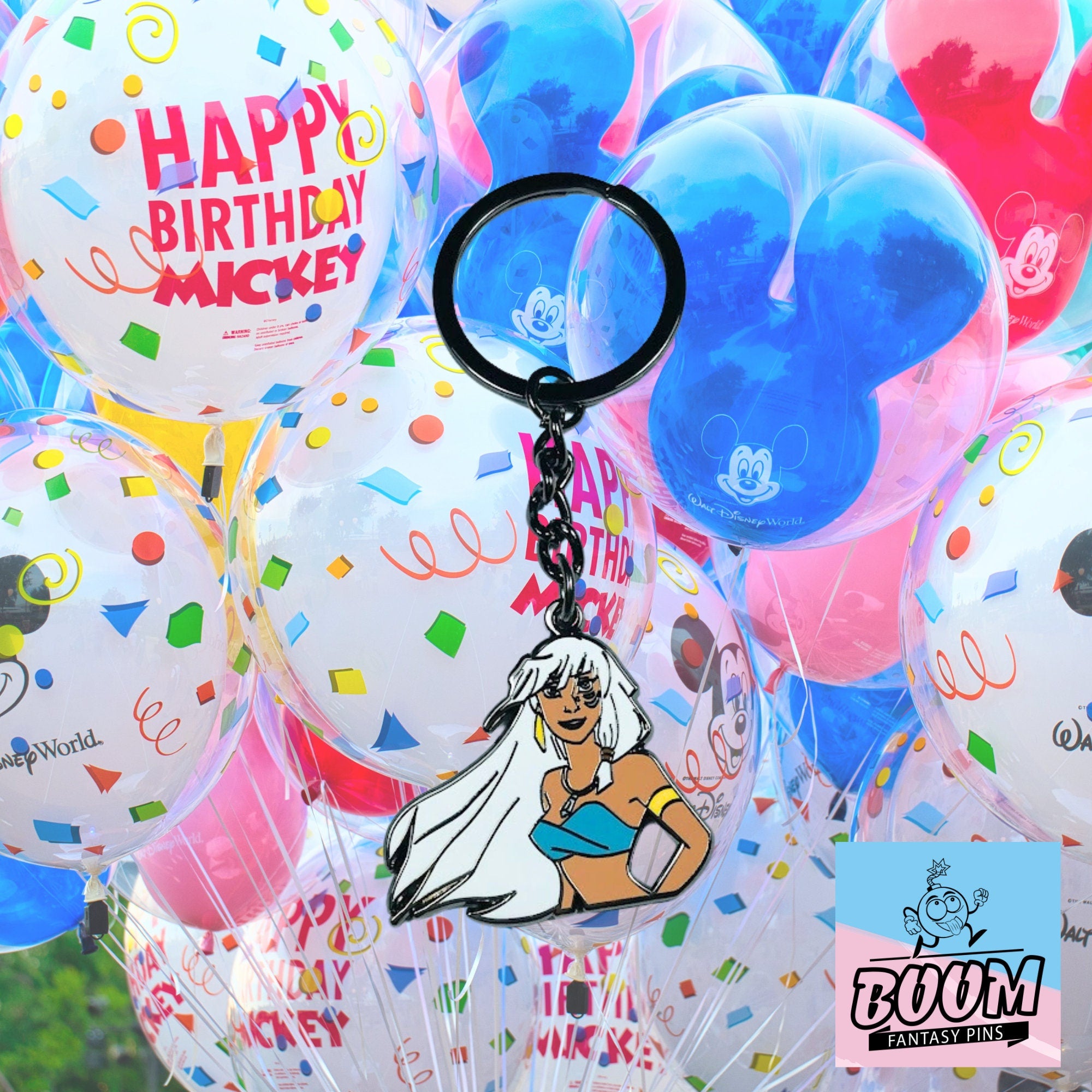 Porte-clés – Reine Kida d'Atlantide, l'empire perdu – Disney Fantasy