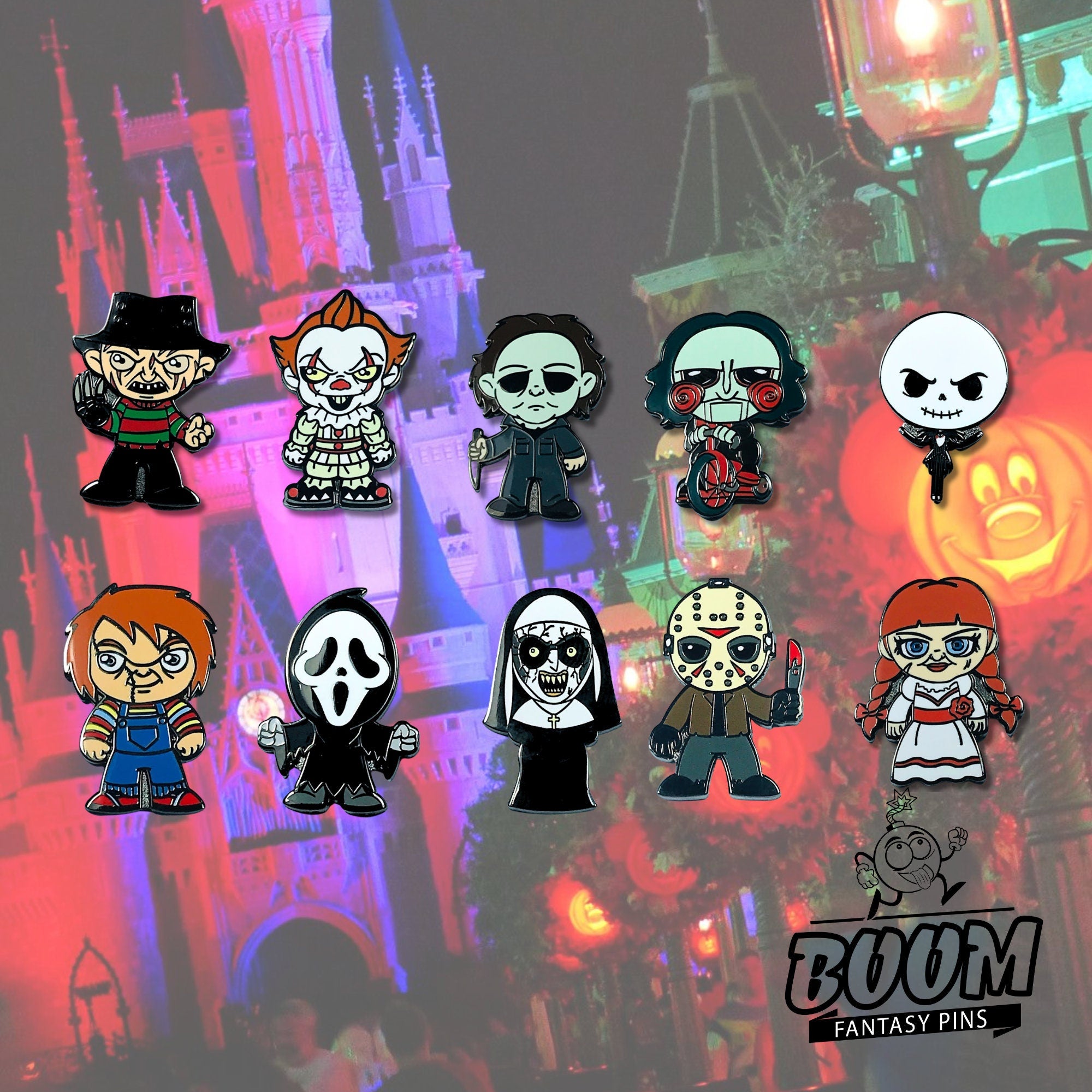 Pin de Jack Skellington de Pesadilla antes de Navidad – Disney Fantasy