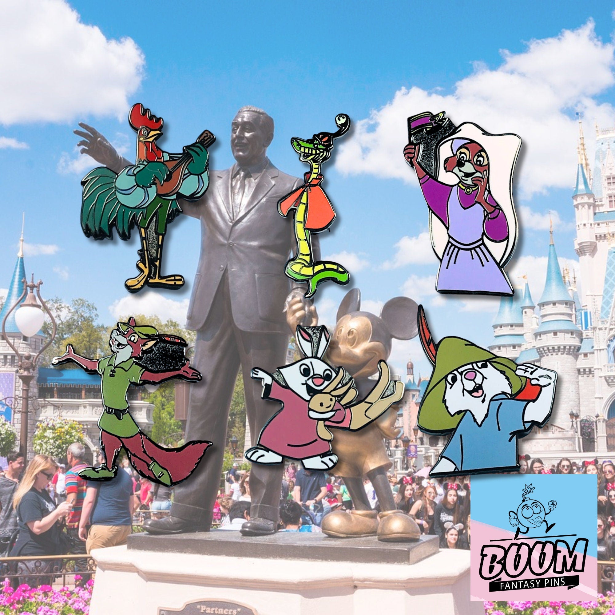 Pin's – Robin des Bois du film Robin des Bois – Disney Fantasy