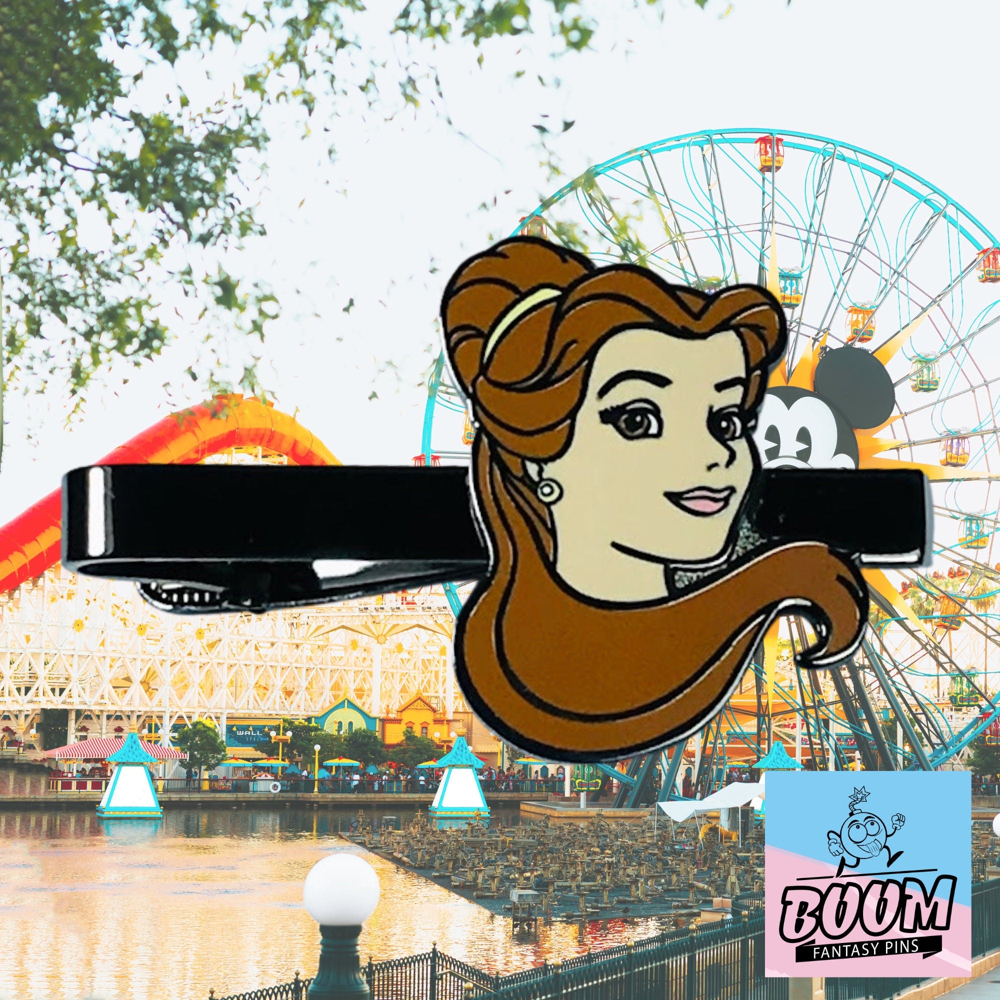 Pinza de corbata – Bella de La Bella y la Bestia – Disney Fantasy