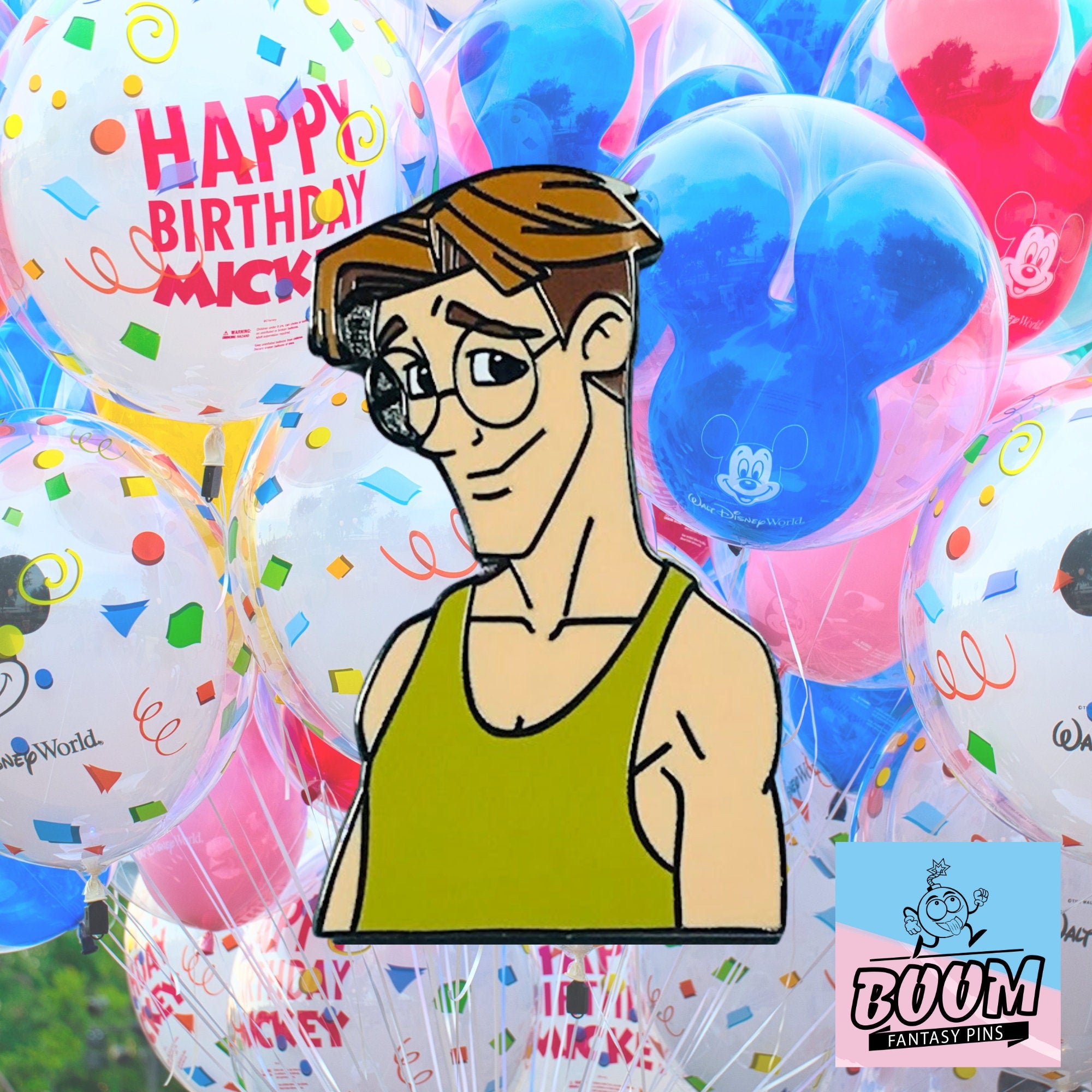 Pin – Milo James Thatch from Atlantis The Lost Empire – Disney Fantasy