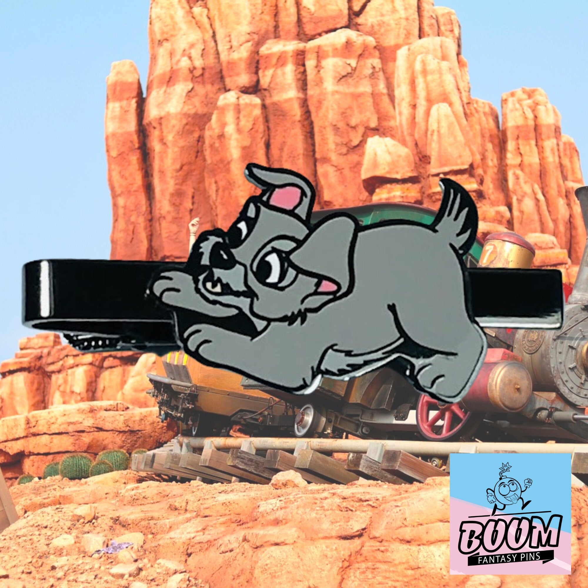 Tie Clip – Scamp from Lady and the Tramp II – Disney Fantasy