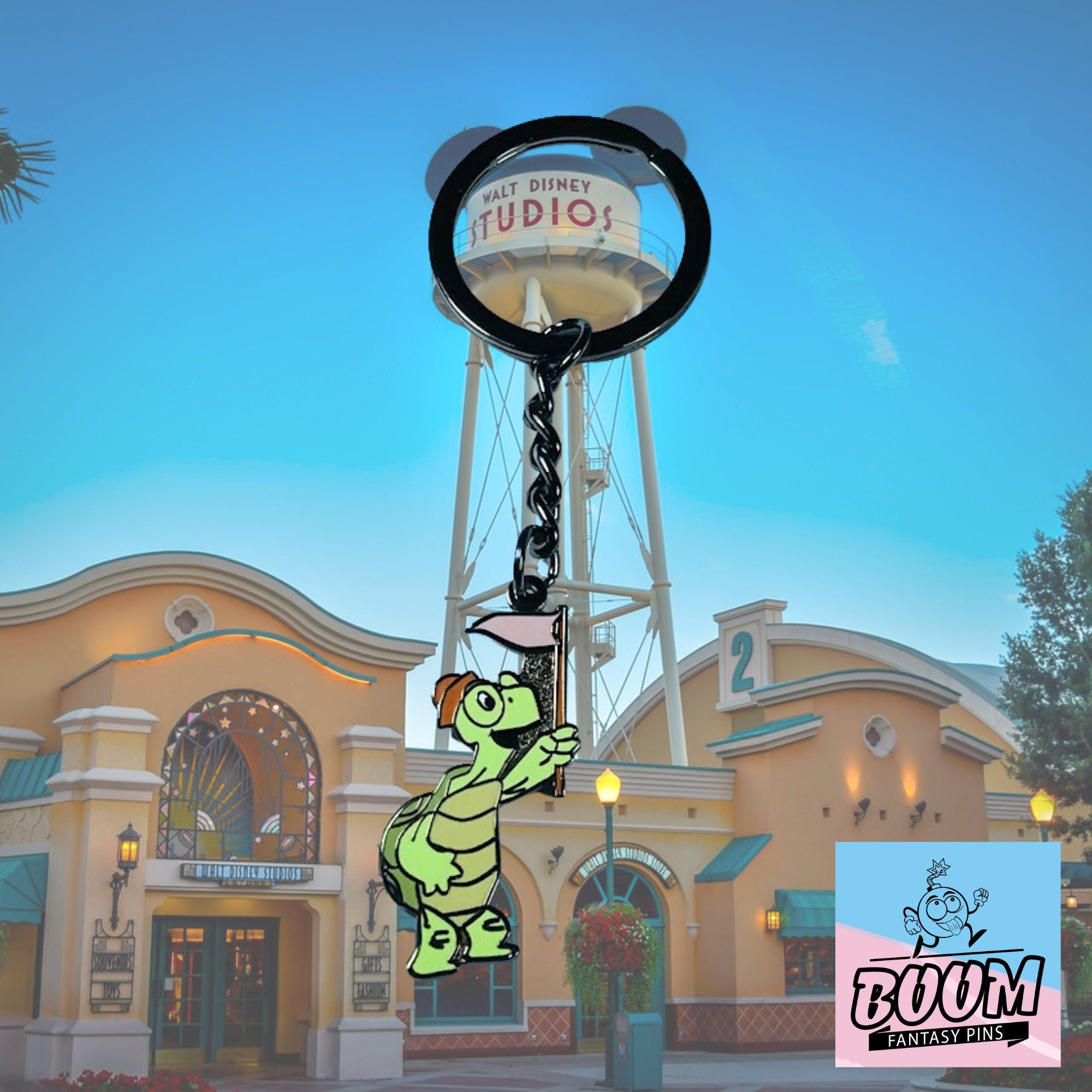 Porte-clés – Toby la tortue de Robin des Bois – Disney Fantasy