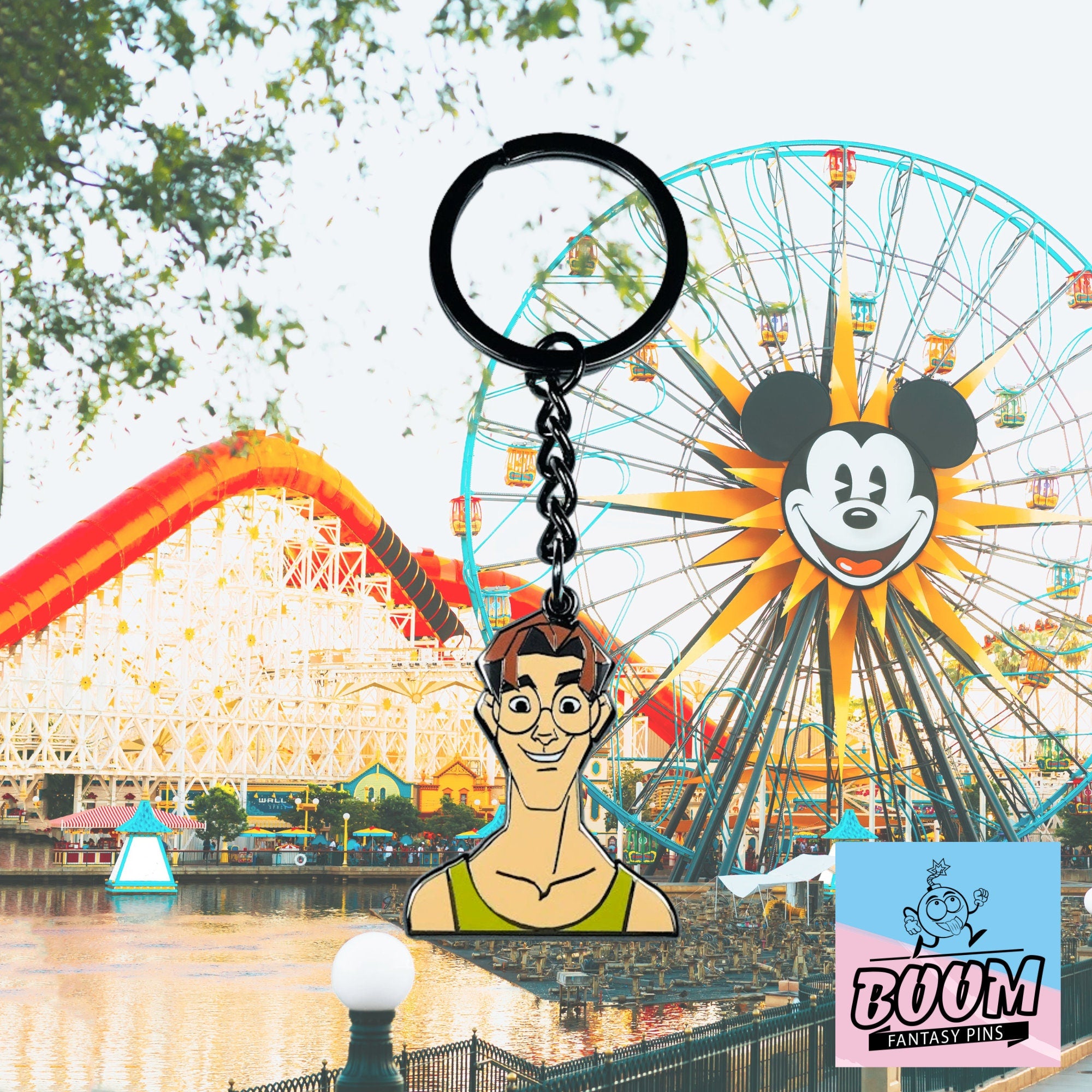 Porte-clés – Milo James Thatch d'Atlantide, l'empire perdu – Disney Fantasy