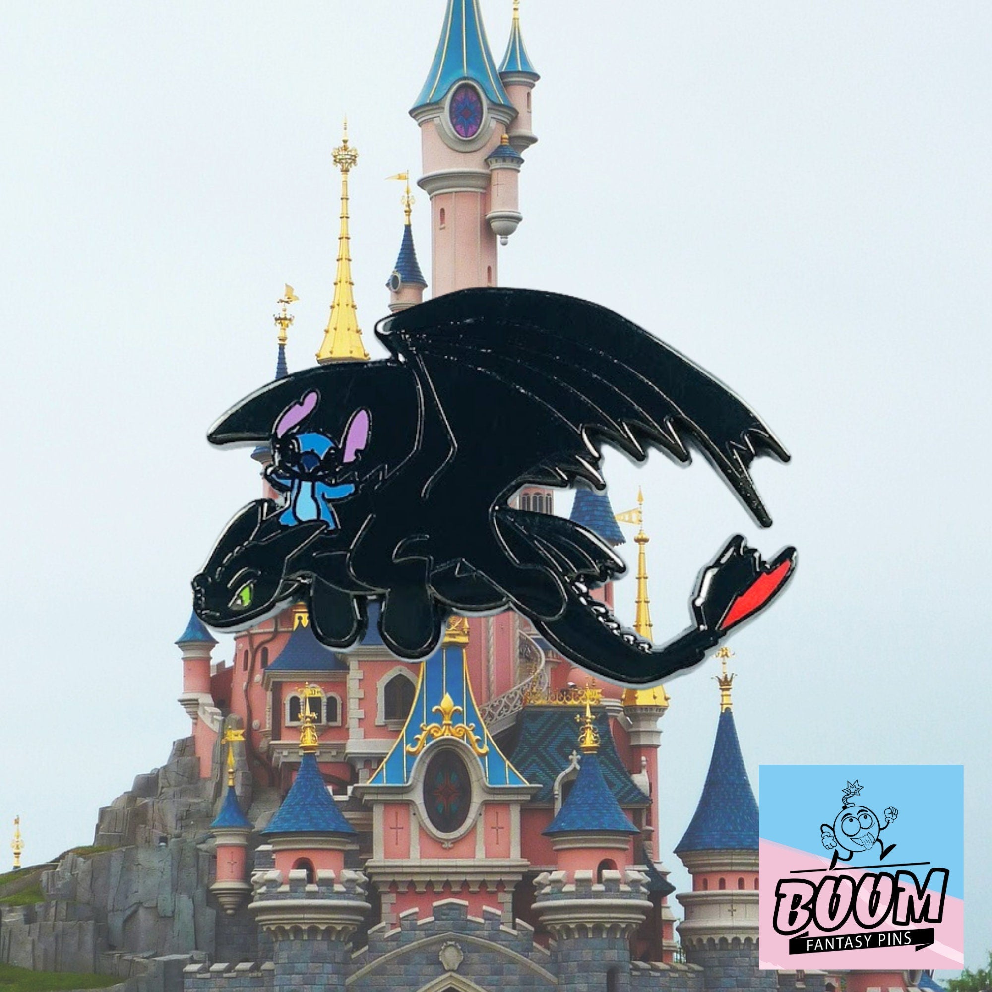 Épingle – Stitch et Krokmou de Lilo et Stitch – Disney Fantasy