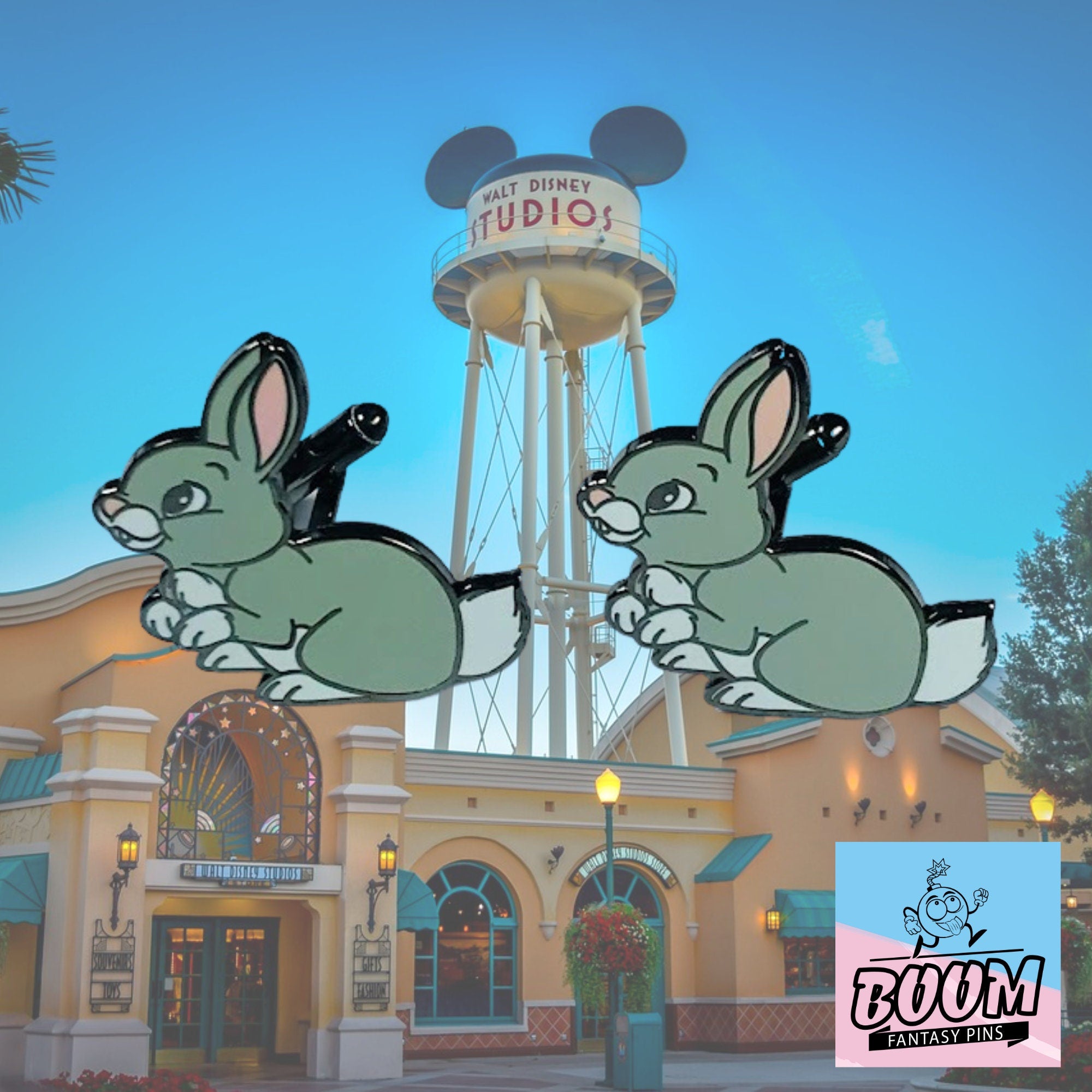 Boutons de manchette – Lapin de Blanche-Neige et les Sept Nains – Disney Fantasy