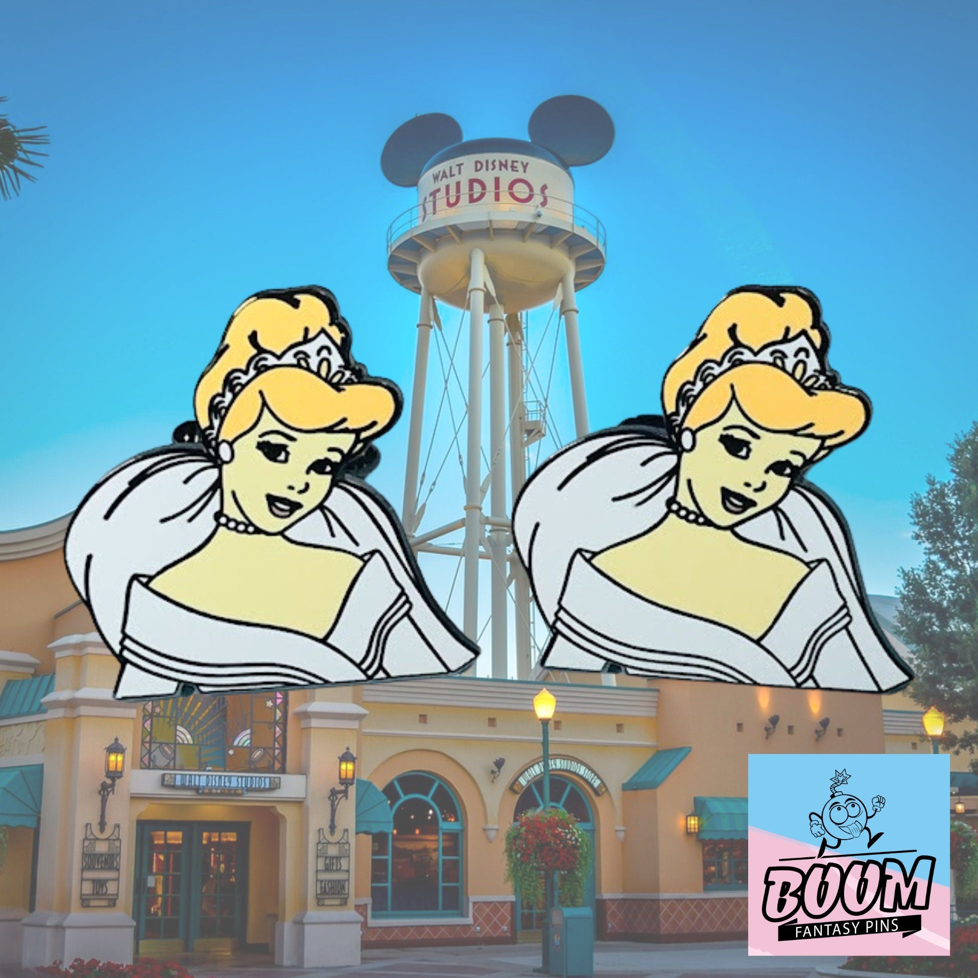 Boutons de manchette – Cendrillon du film Cendrillon – Disney Fantasy