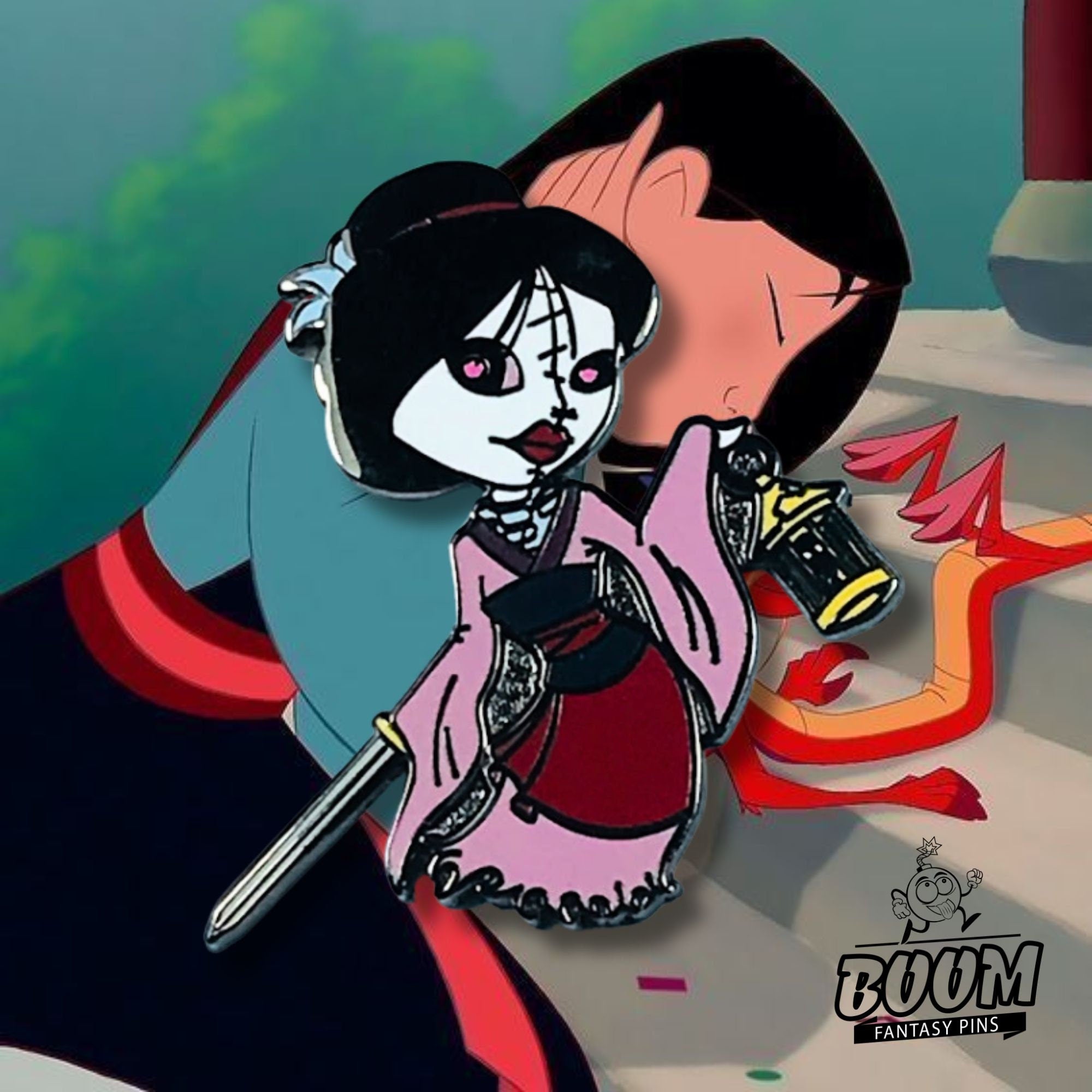 Pin – Fa Mulan como Zombie de Mulan – Disney Fantasy