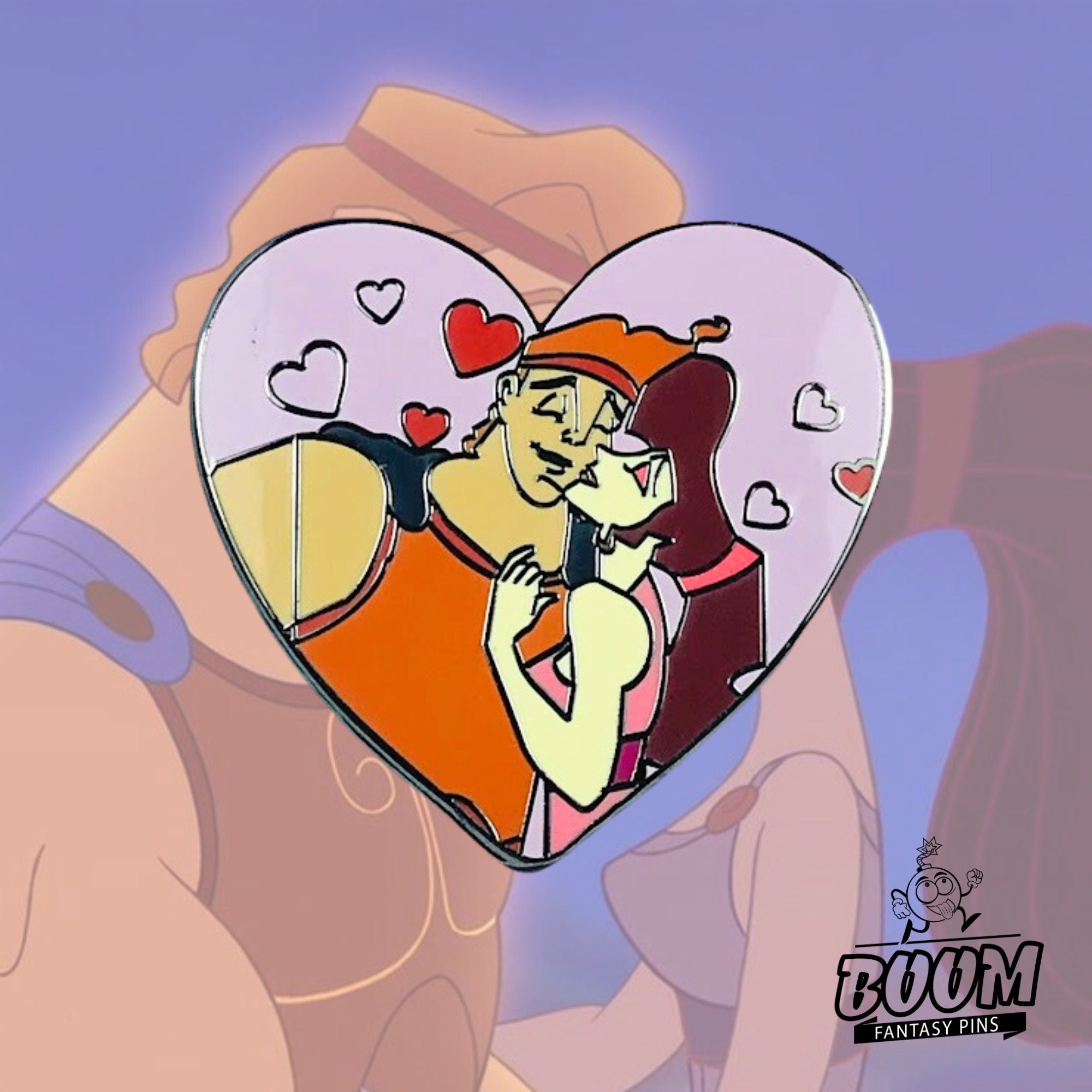 Pin's – Hercule et Mégara du film Hercule – Disney Fantasy