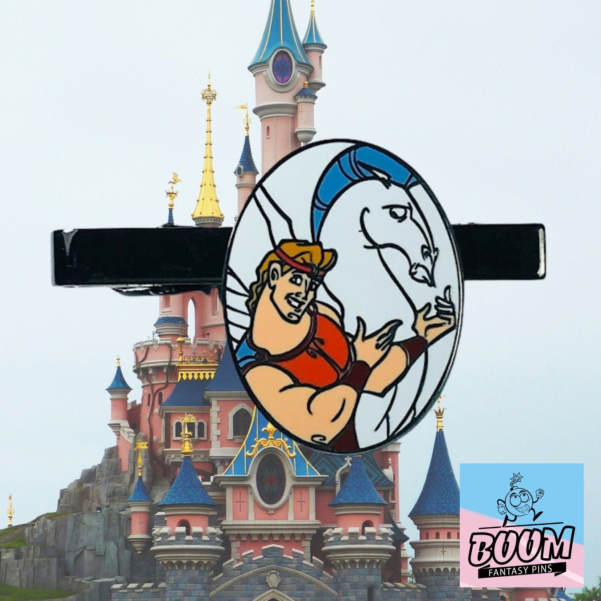 Pinza de corbata – Hércules y Pegaso de Hércules – Disney Fantasy