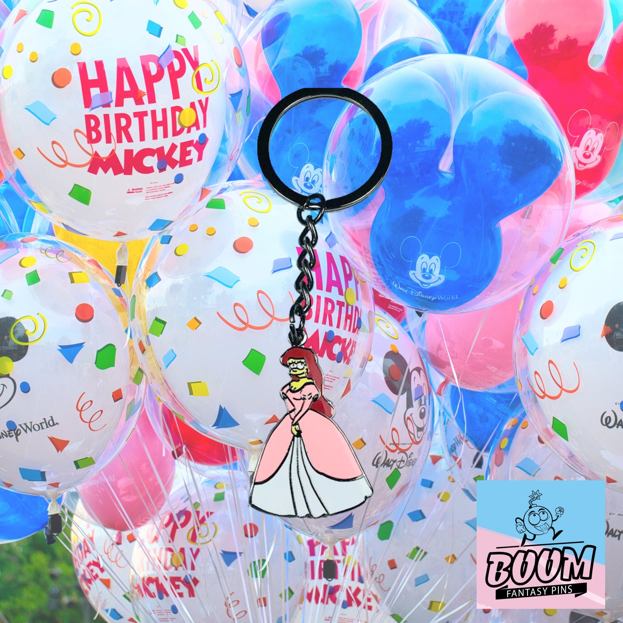 Porte-clés – Lisa Simpson des Simpson (Disney Fantasy)