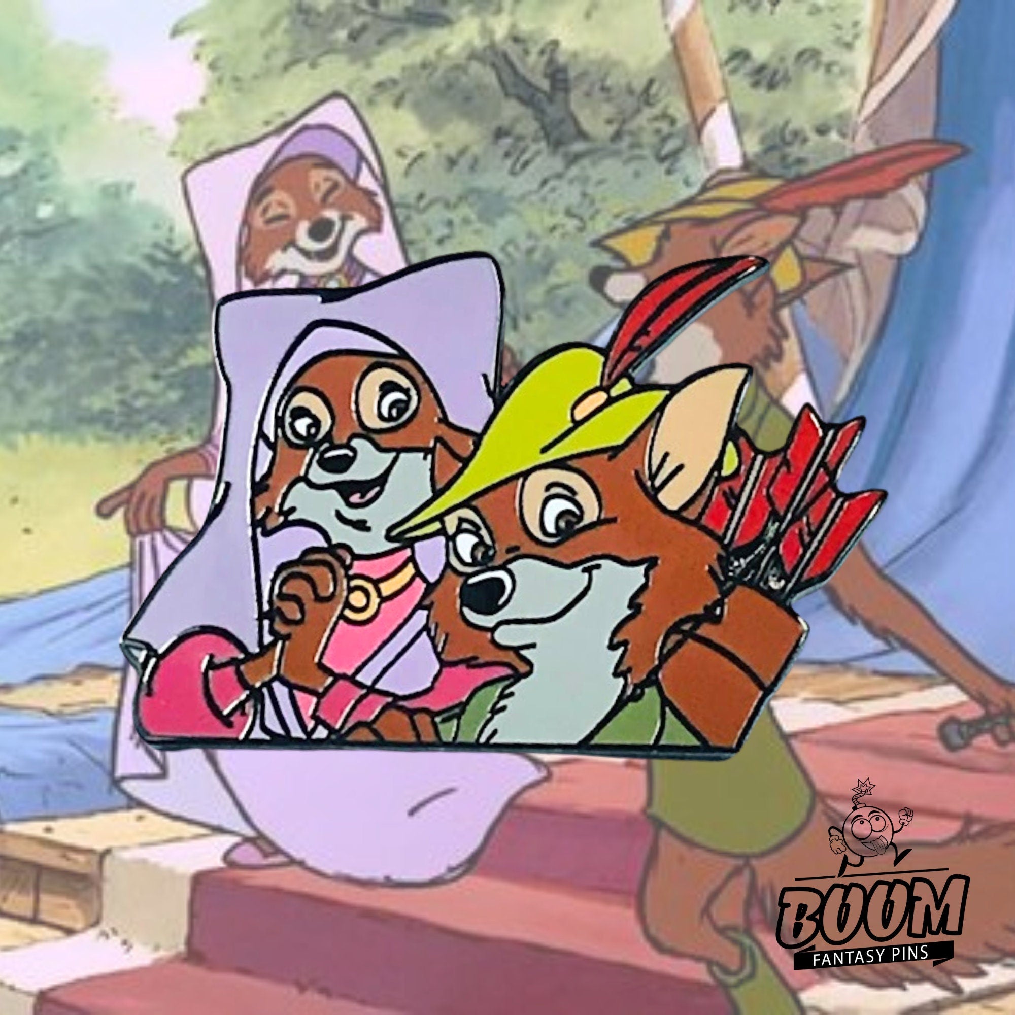 Pin – Lady Marian and Robin Hood from Robin Hood – Disney Fantasy